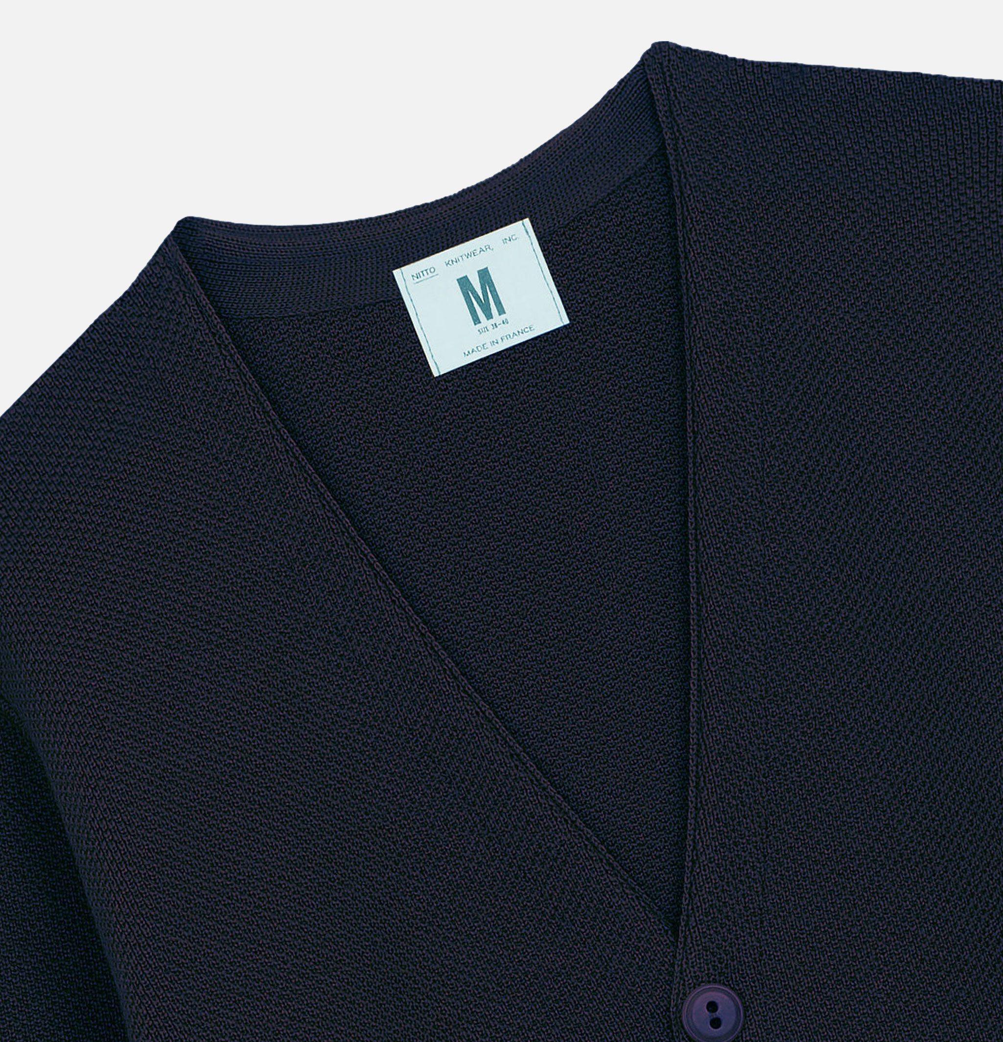 Nitto Kntwear Gilet Youri Coton Navy