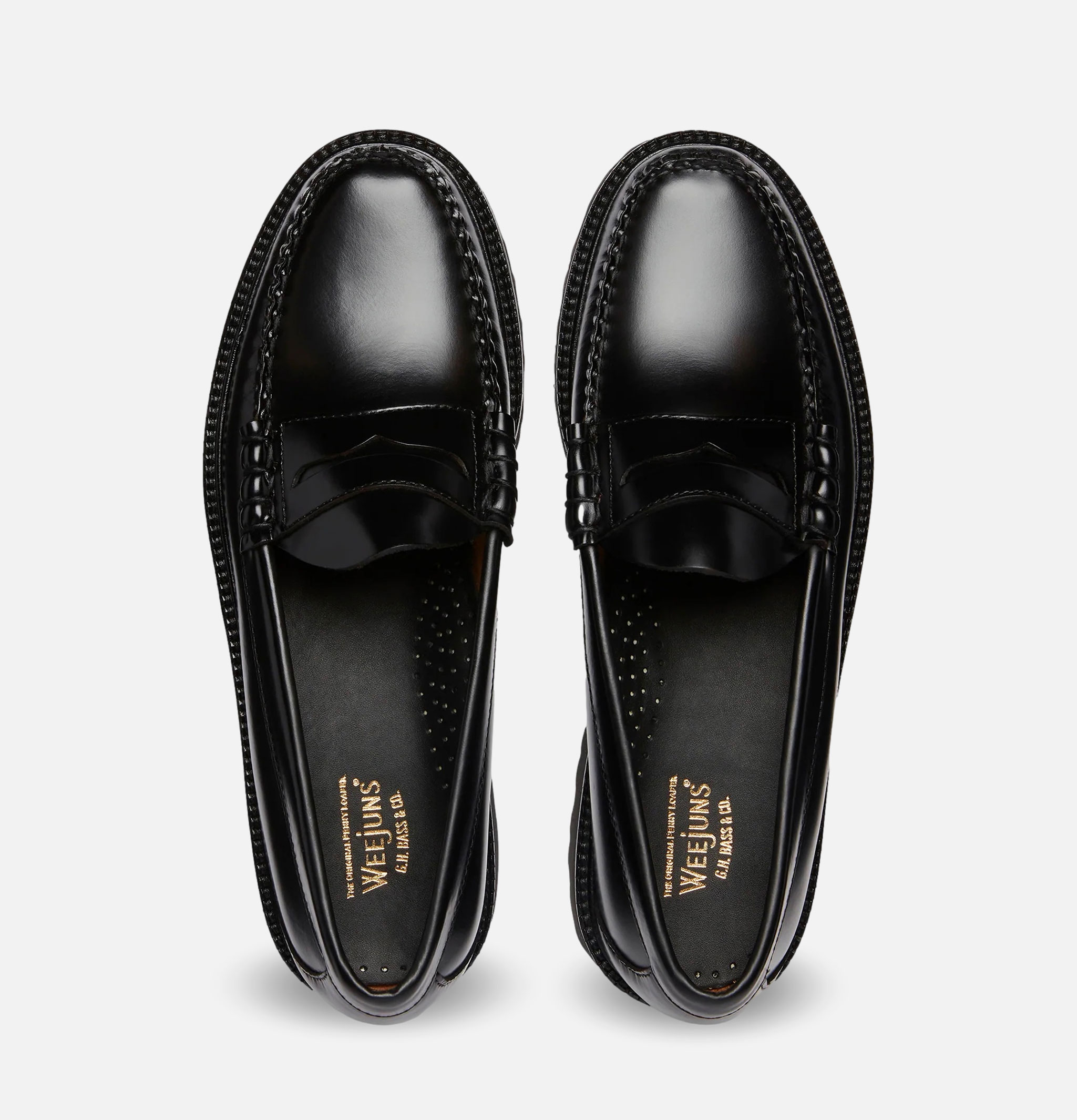 Larson 90 s Penny Loafer Black