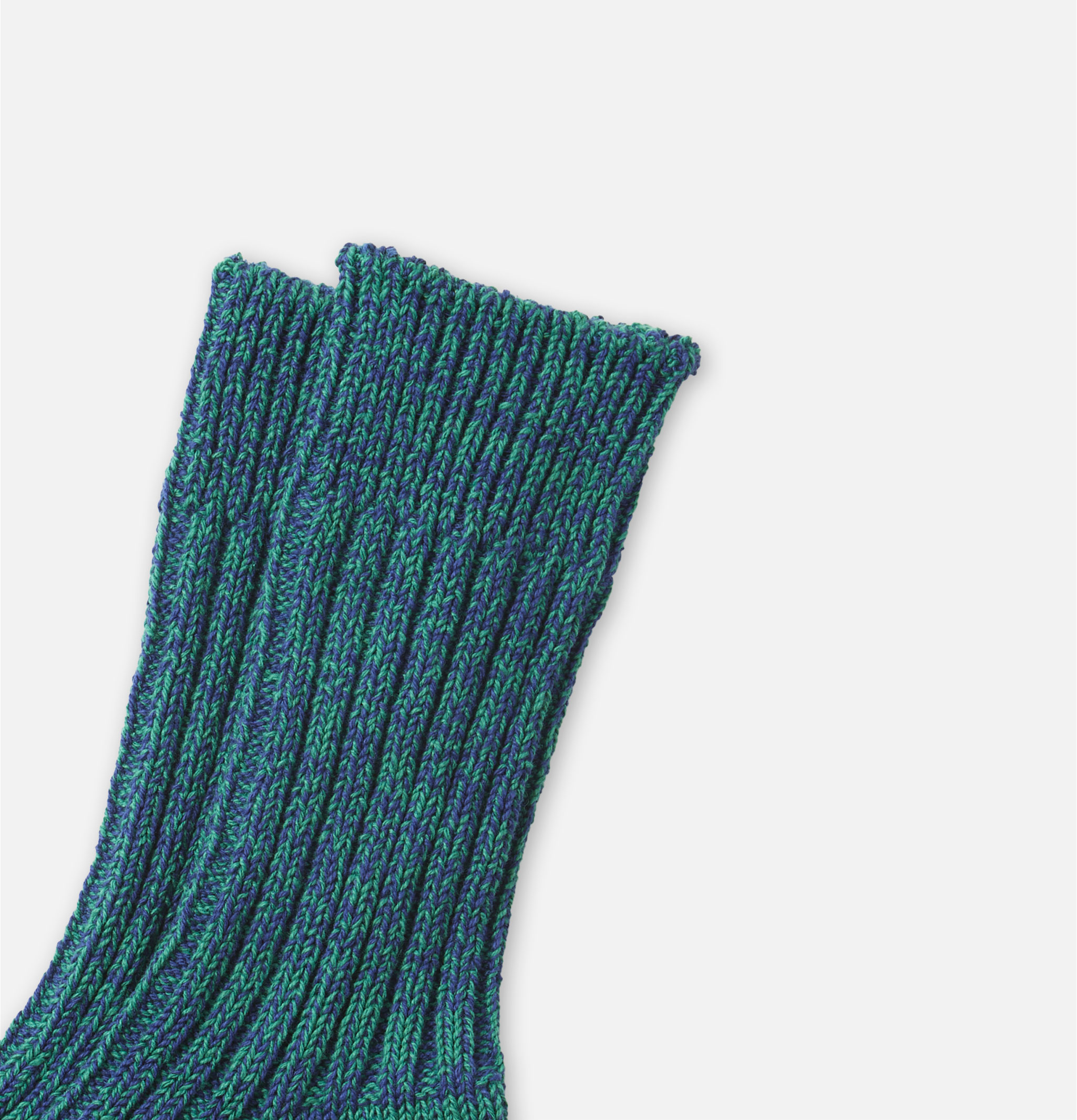 Recycle Cotton Ribbed Socks