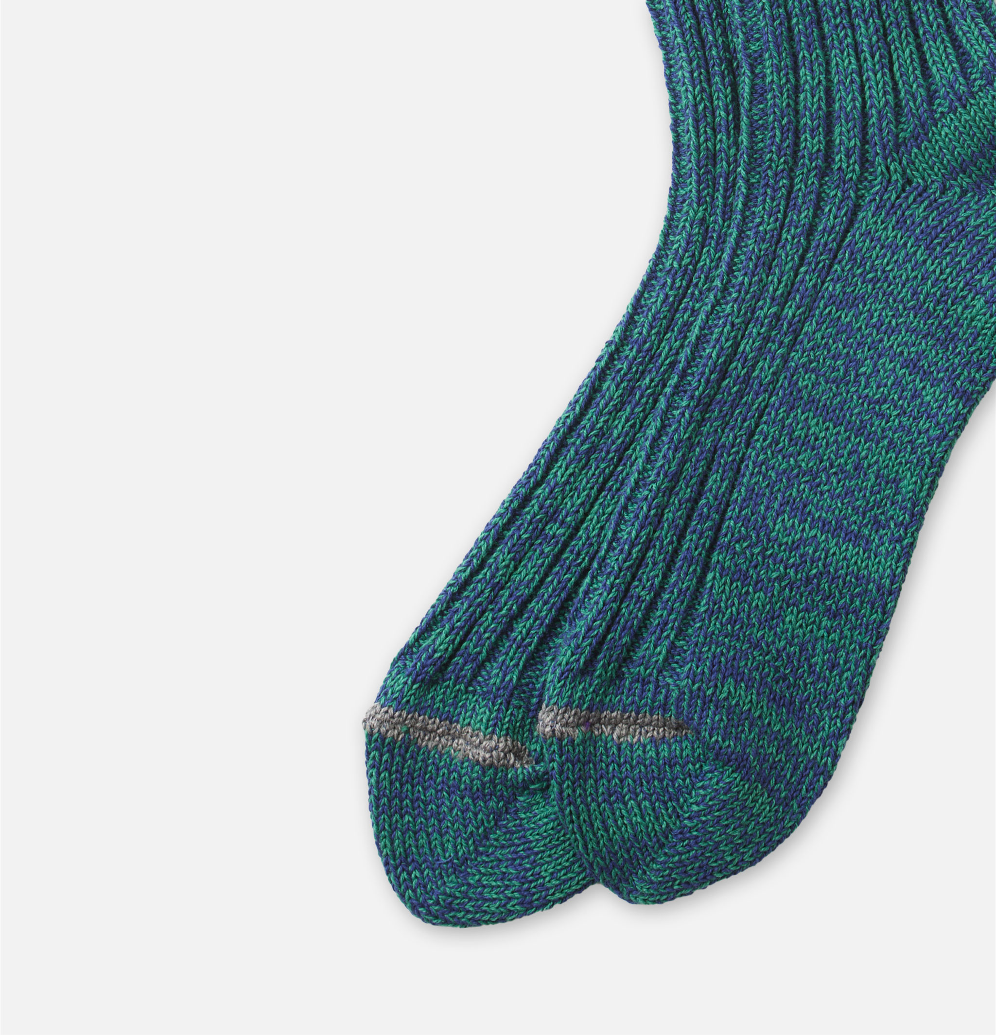 Recycle Cotton Ribbed Socks