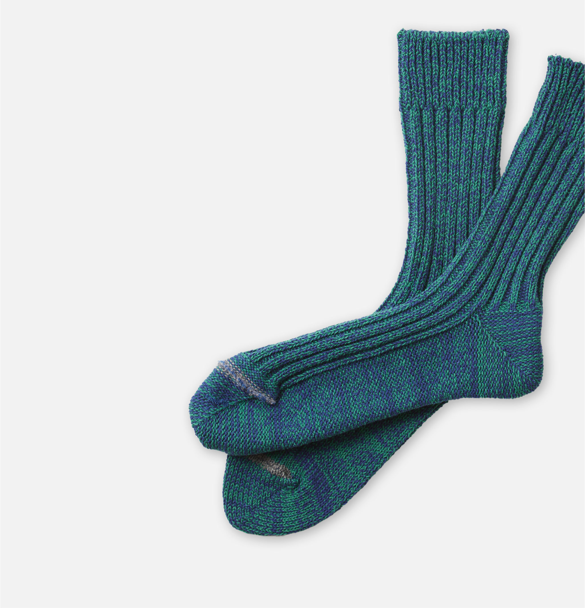 Recycle Cotton Ribbed Socks