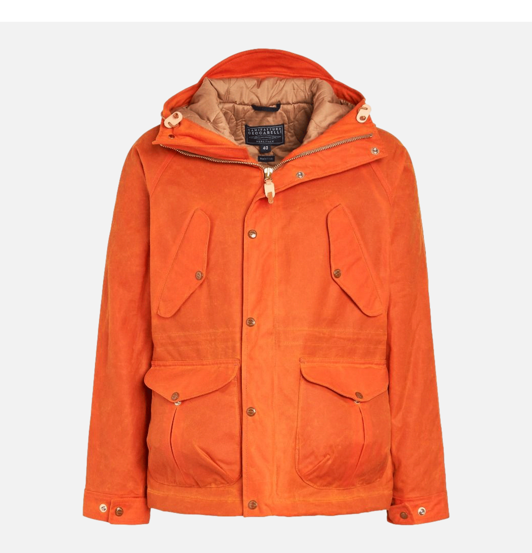 Fisherman Parka Orange