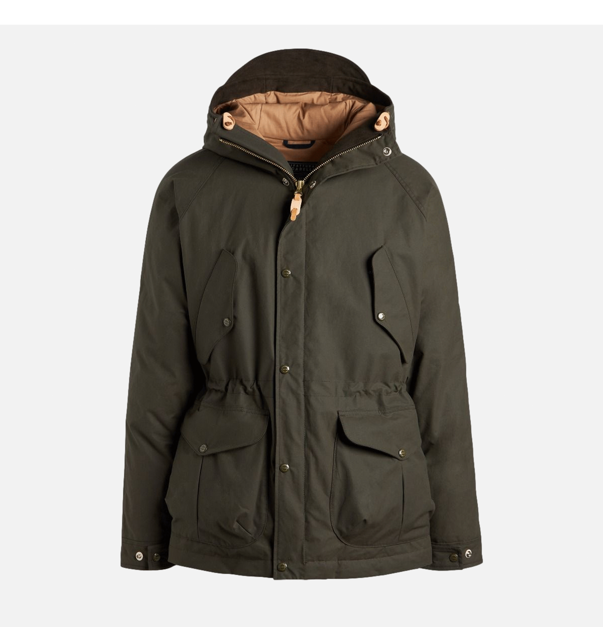 Blouson Manifattura Ceccarelli Fisherman Down Parka Chocolat