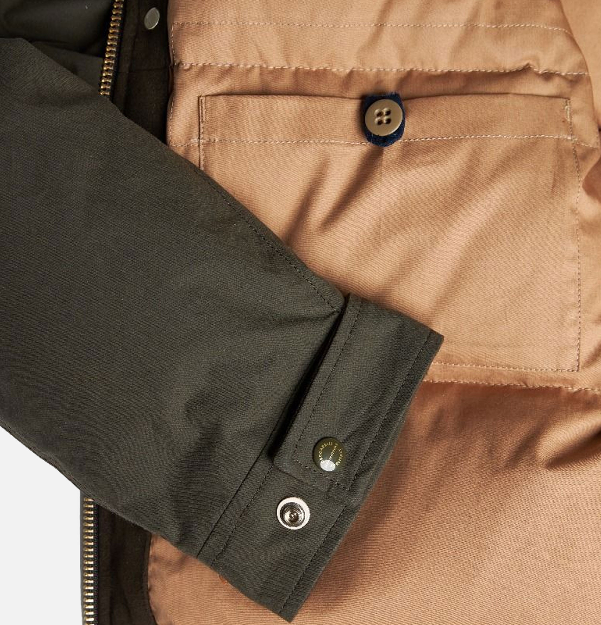 Blouson Manifattura Ceccarelli Fisherman Down Parka Chocolat