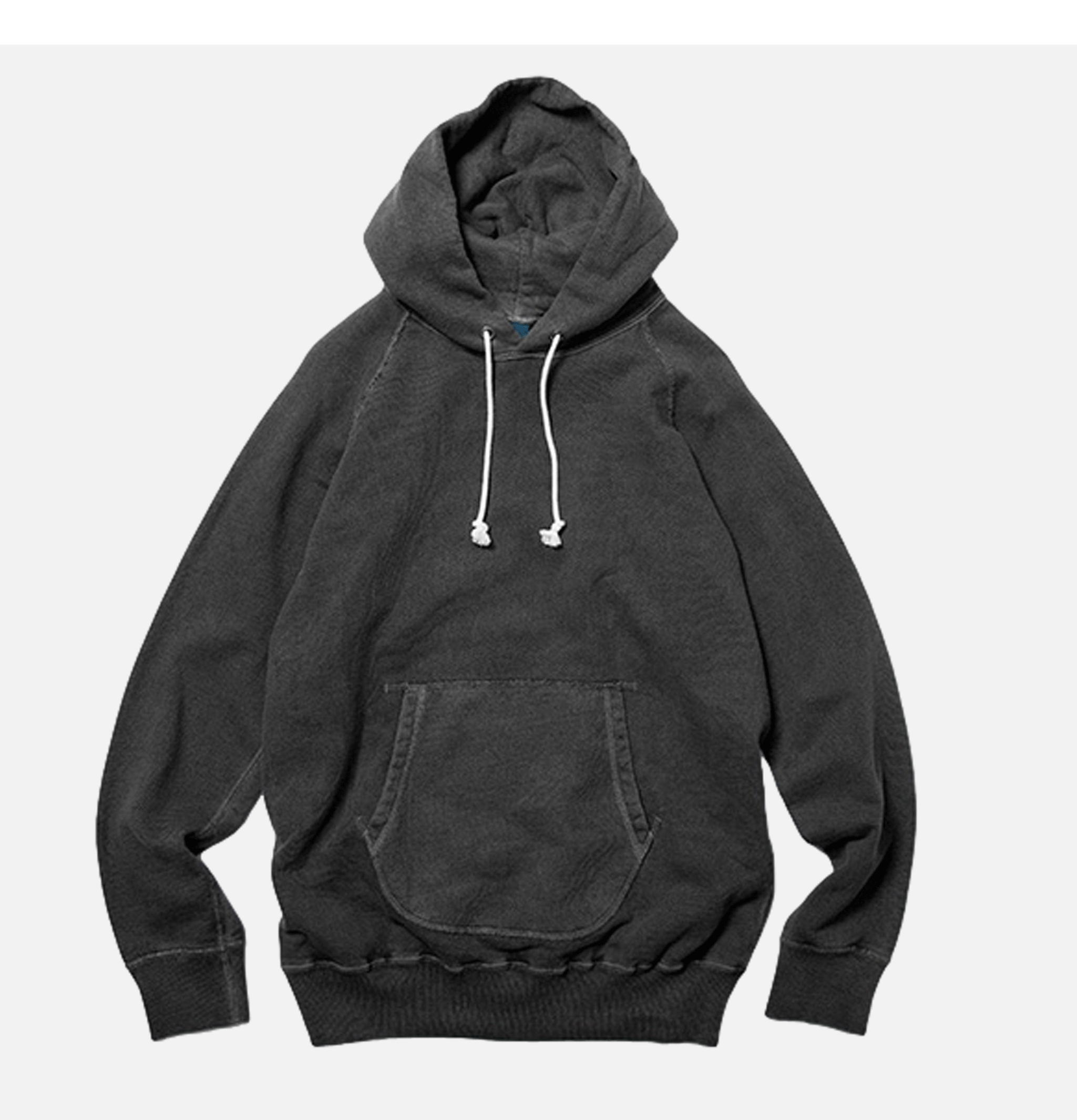 Pullover Hooded Sweat Black