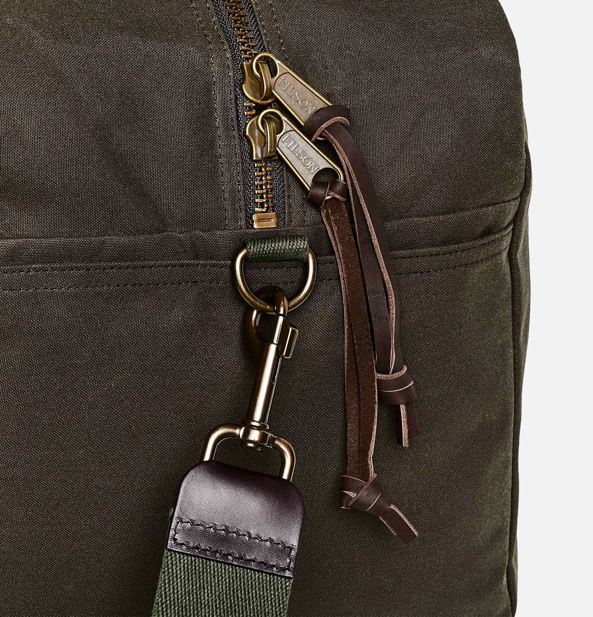 FILSON Tin Cloth Medium Duffle Bag Otter