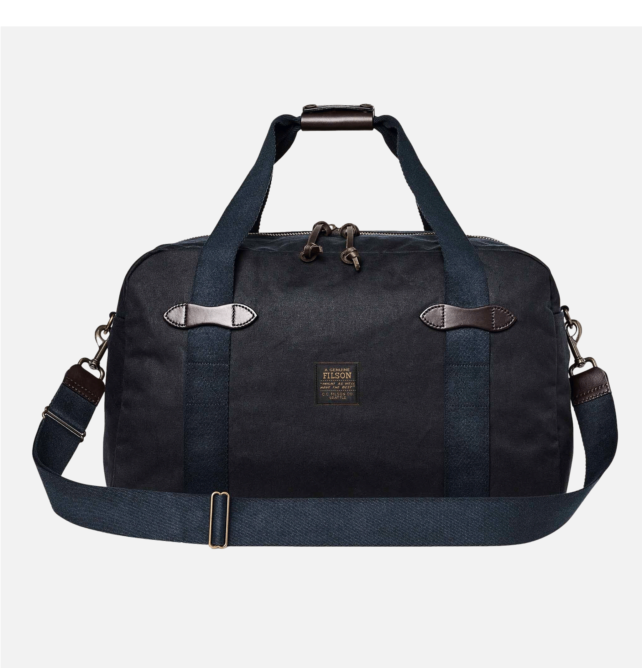 FILSON Tin Cloth Medium Duffle Bag Navy