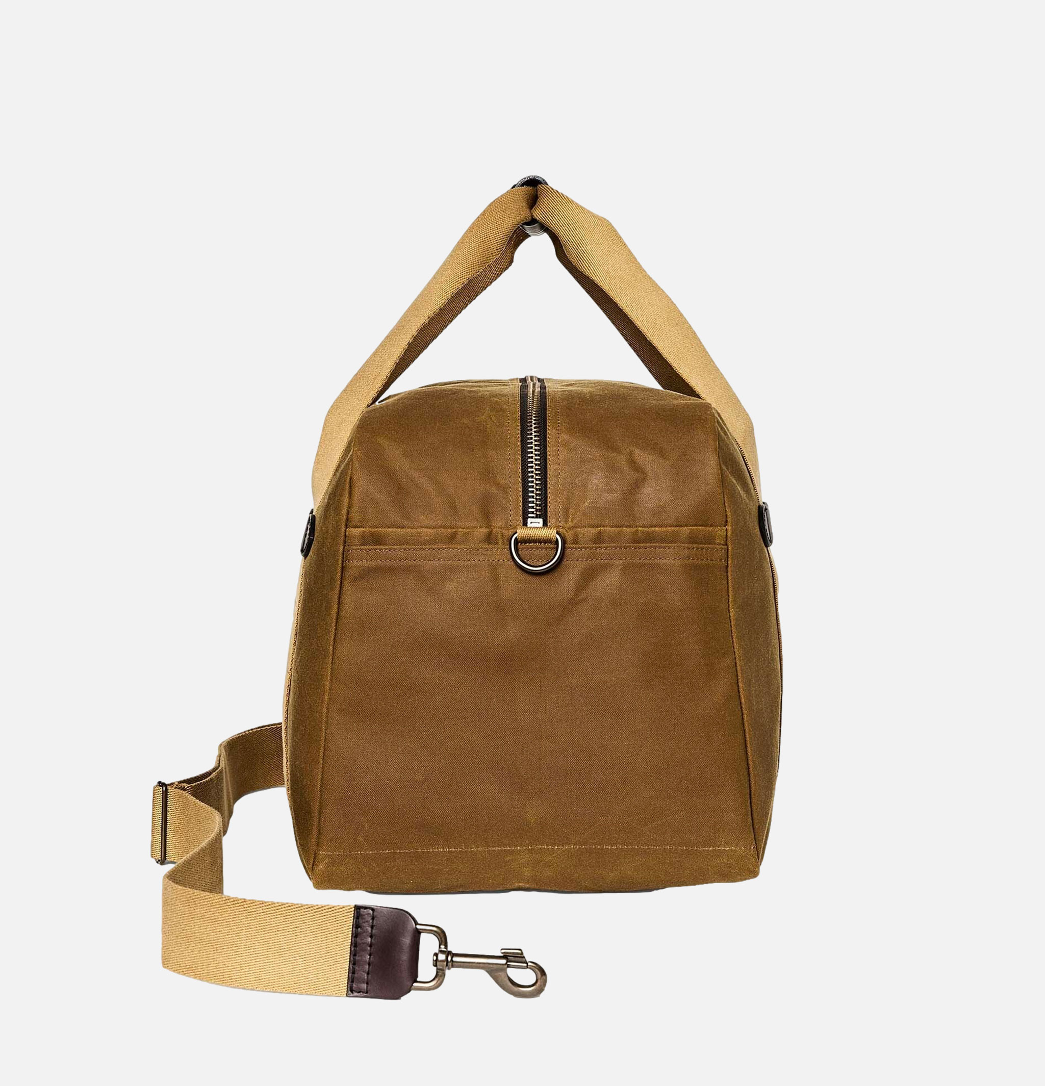 FILSON Tin Cloth Medium Duffle Bag Dark Tan