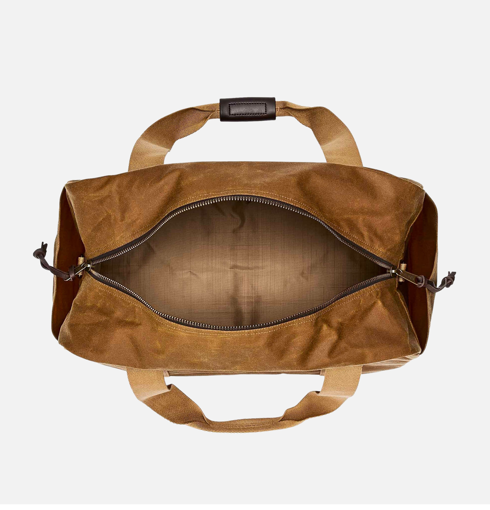 FILSON Tin Cloth Medium Duffle Bag Dark Tan