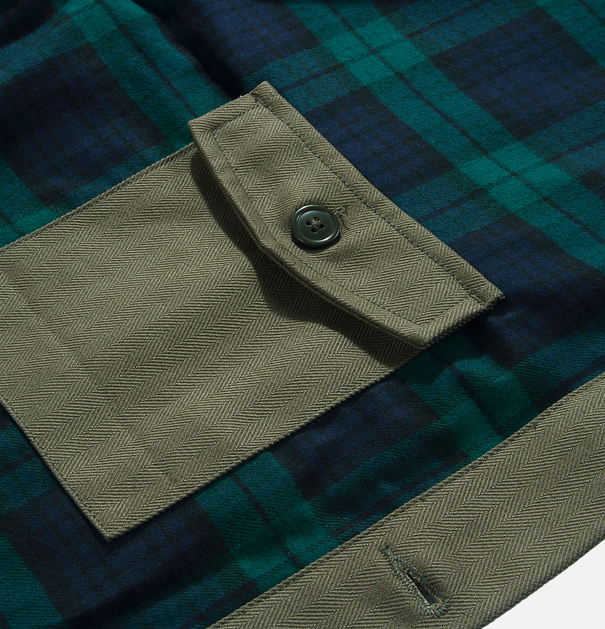 Standard Types Corduroy Collar Jacket Green