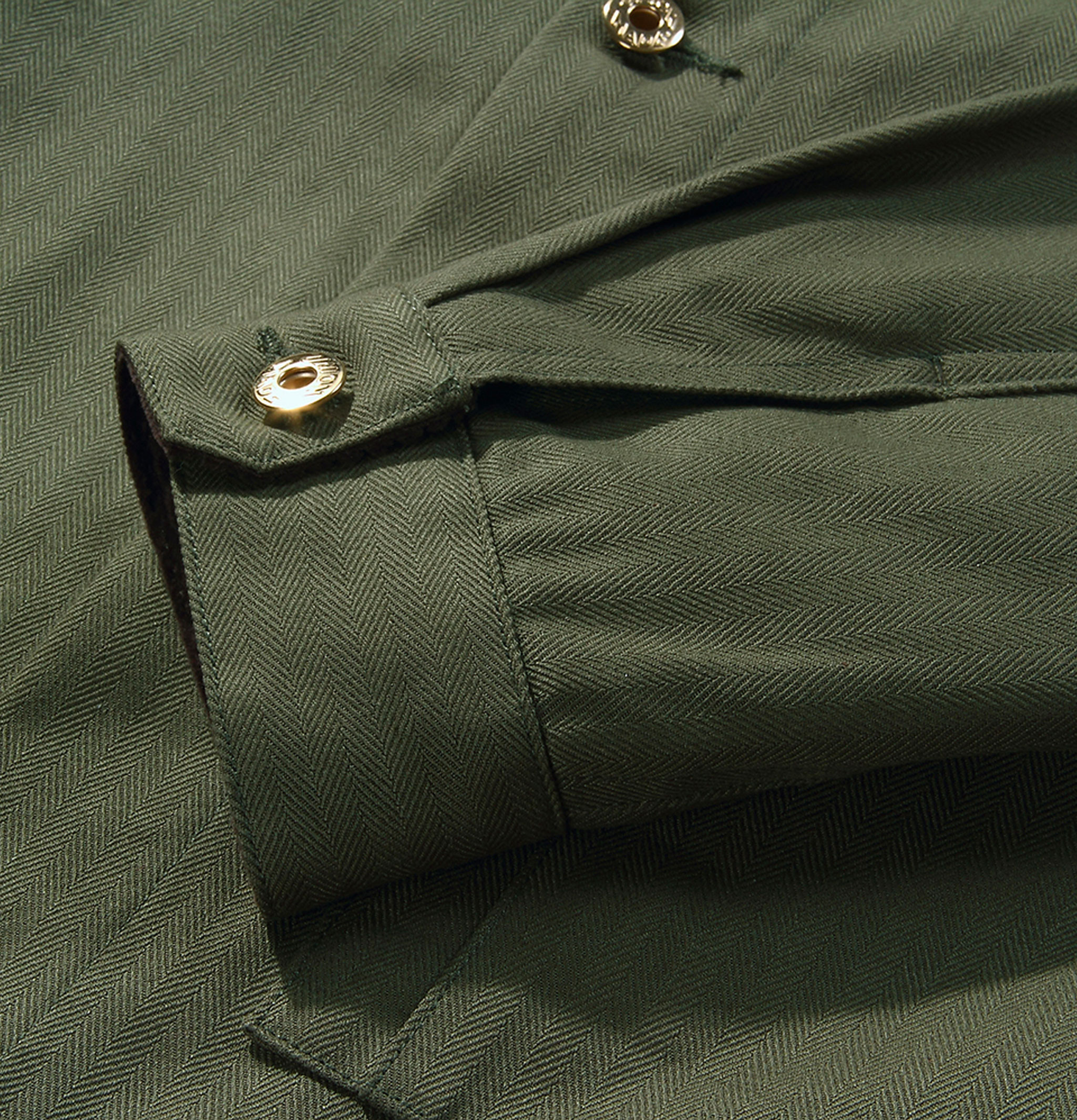 Standard Types Corduroy Collar Jacket Green