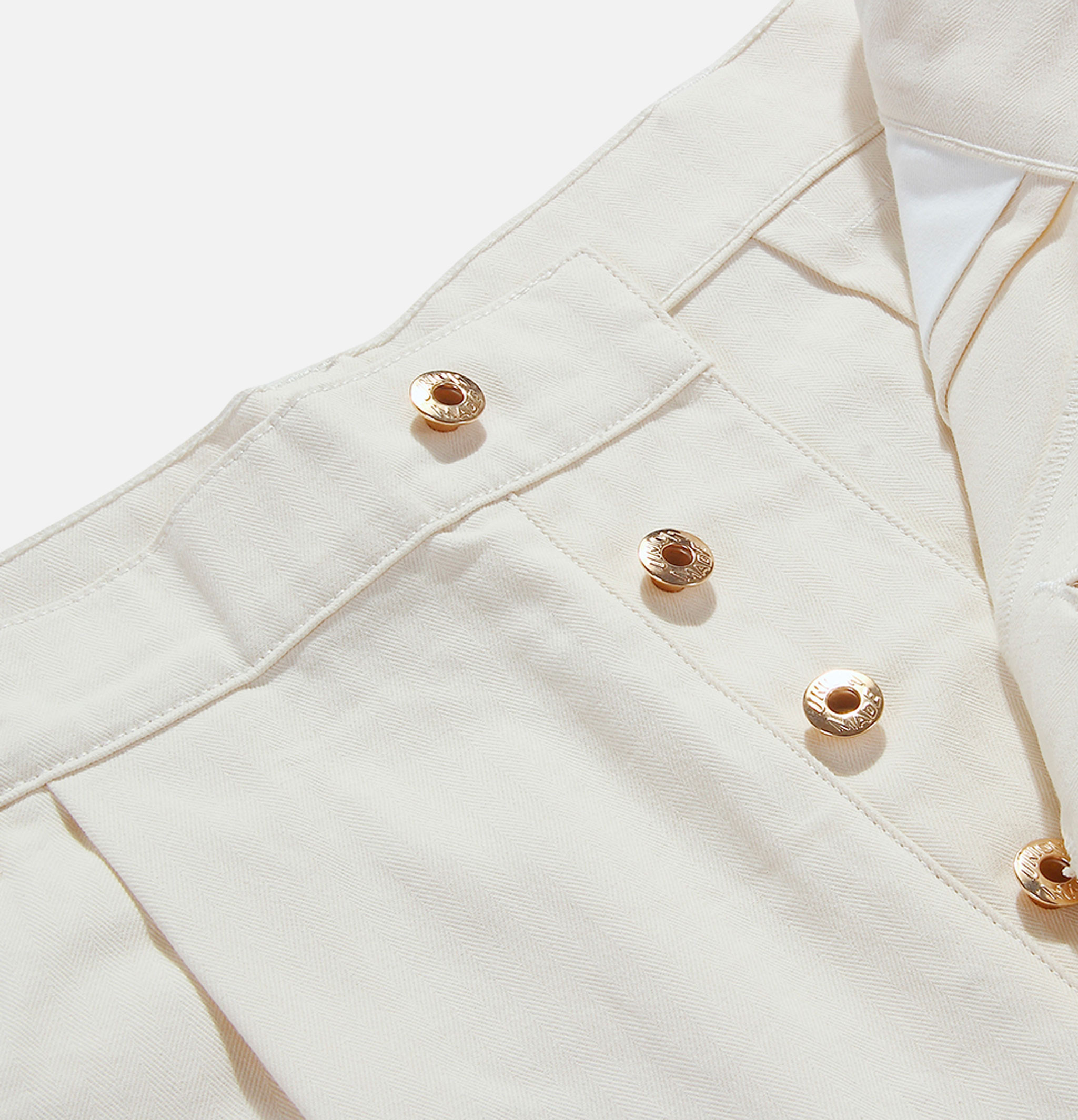 Standard Types Naval Button Pants Neutral