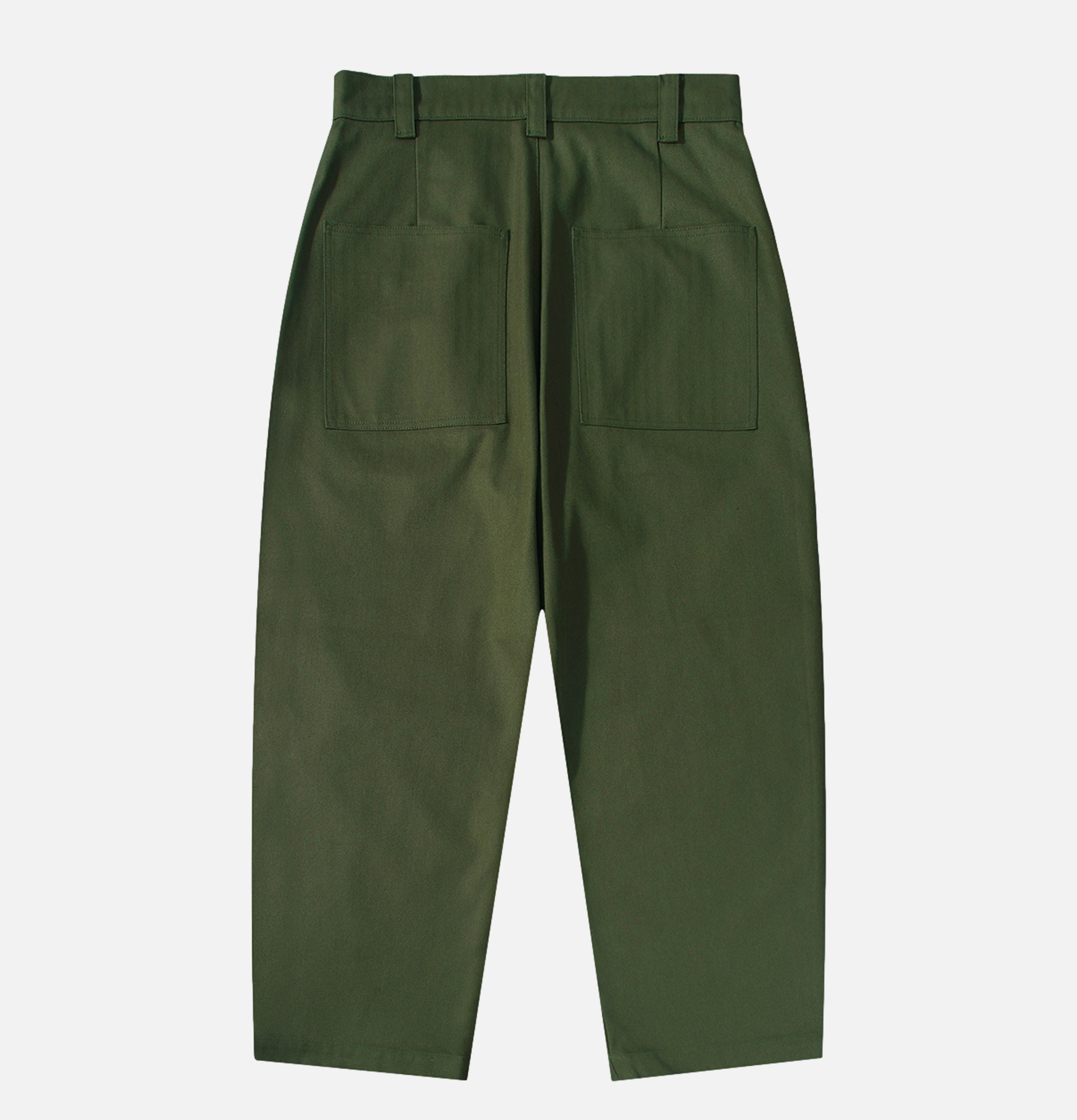 Standard Types Naval Button Pants Green