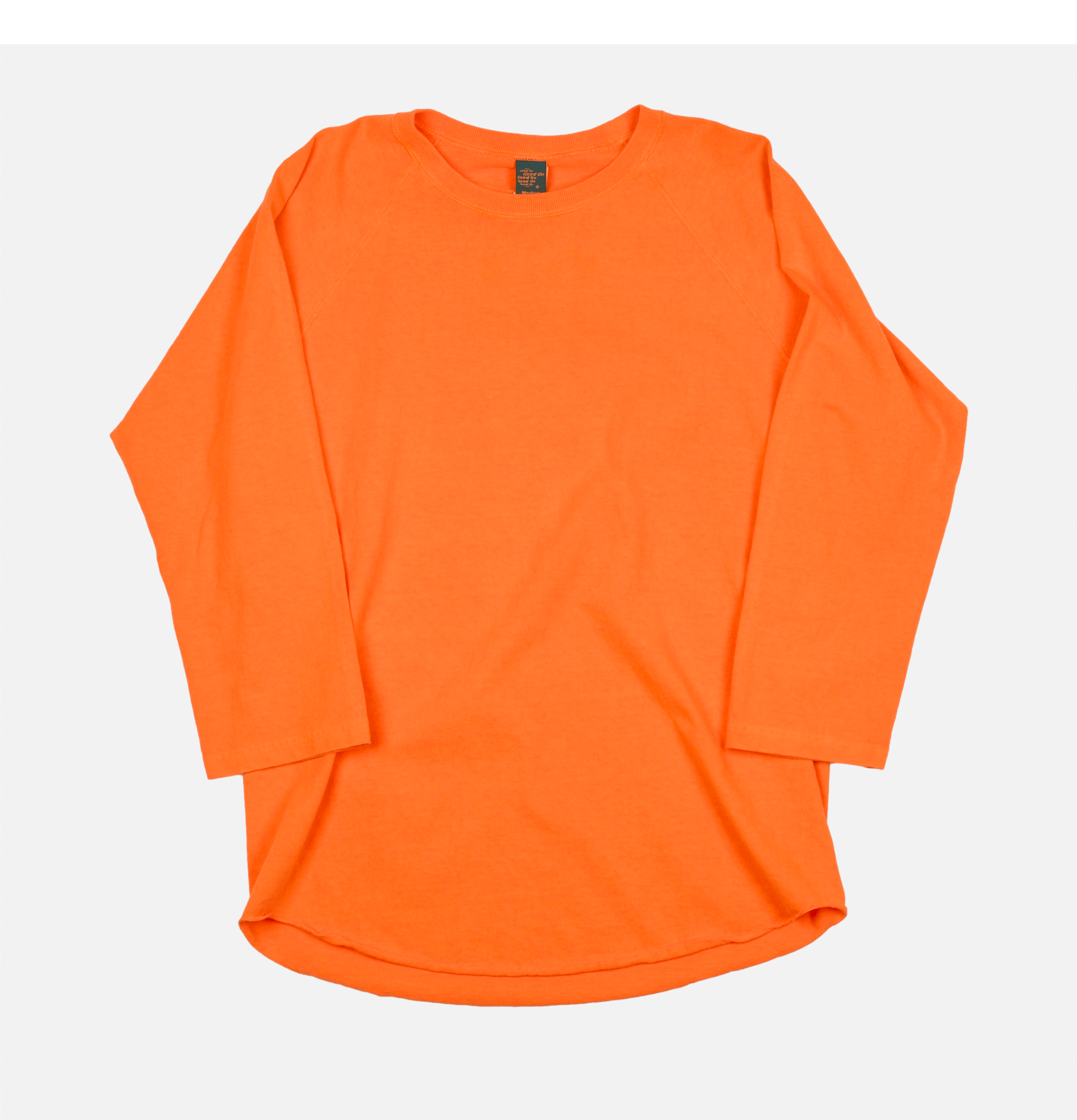 T-shirt Baseball Good On Orange