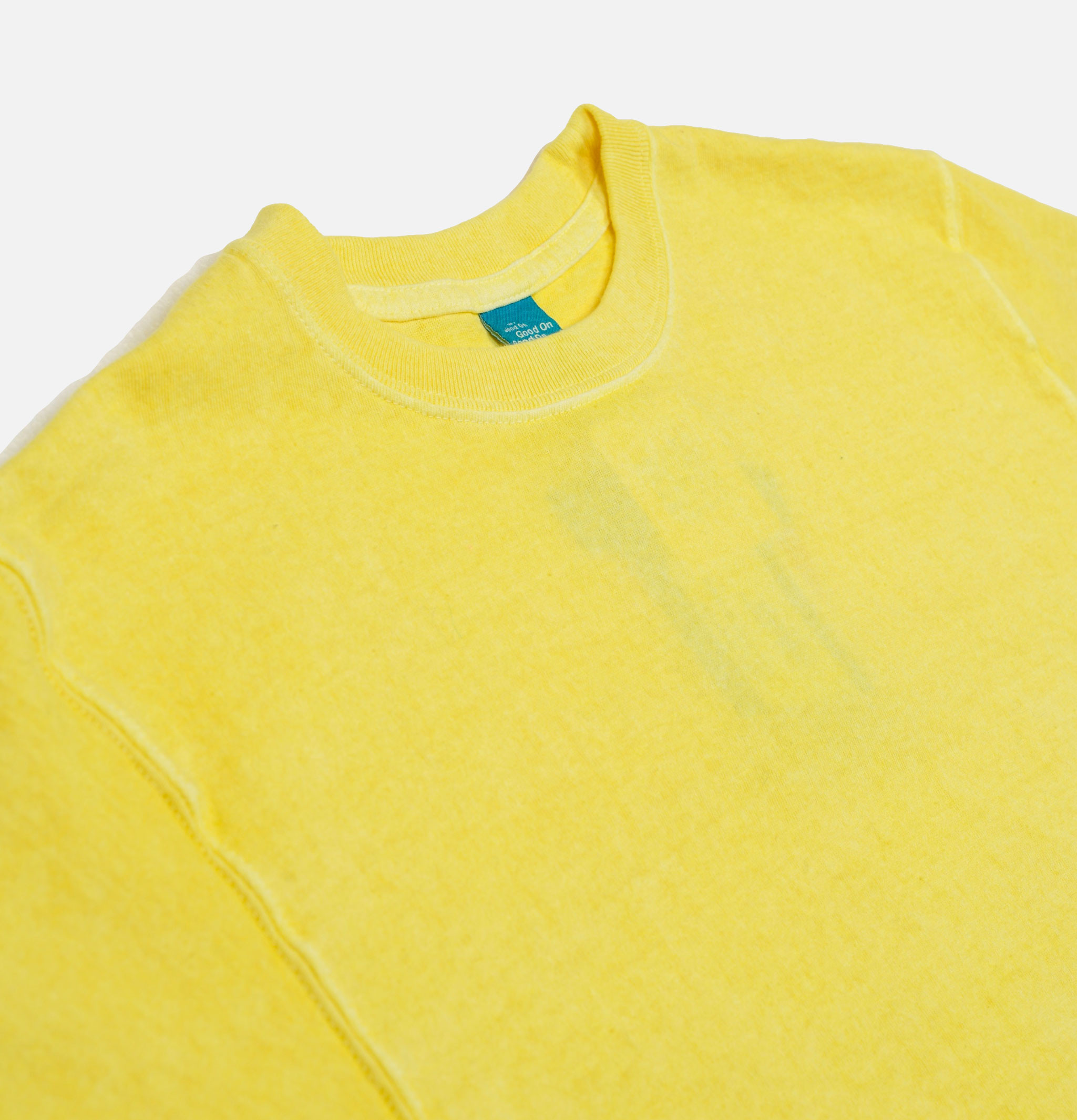 Good On Crew Tee Lemon