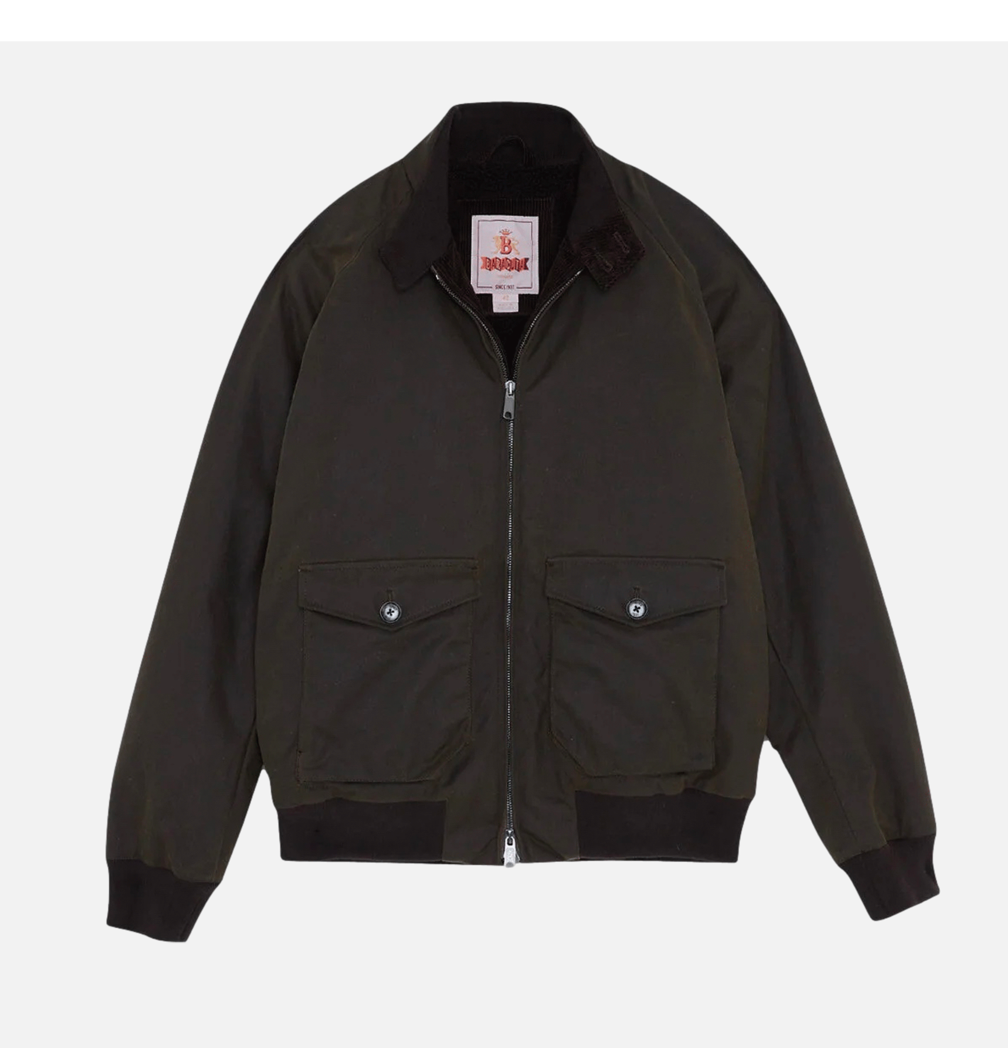 Barbour Blouson G9 Waxed  Moss Green