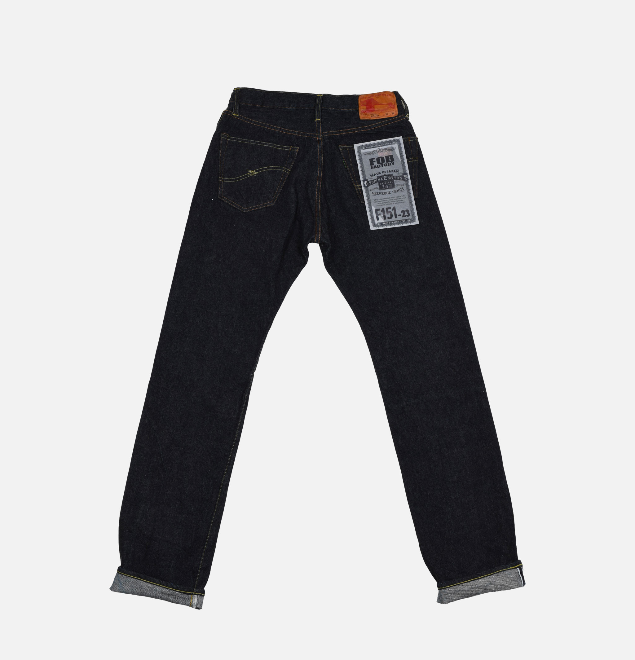 FOB Factory Jeans F151 One Wash