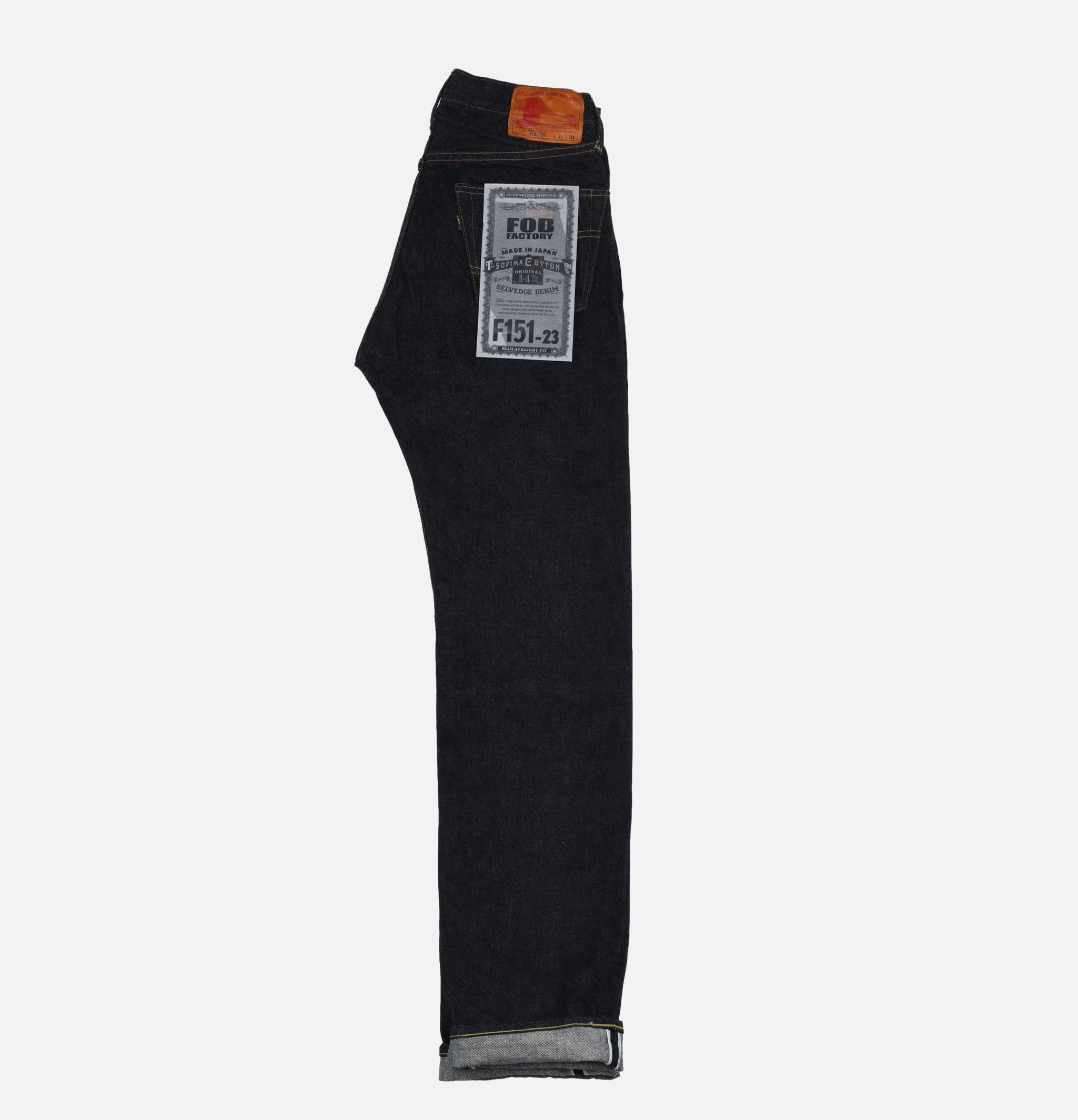 FOB Factory Jeans F151 One Wash