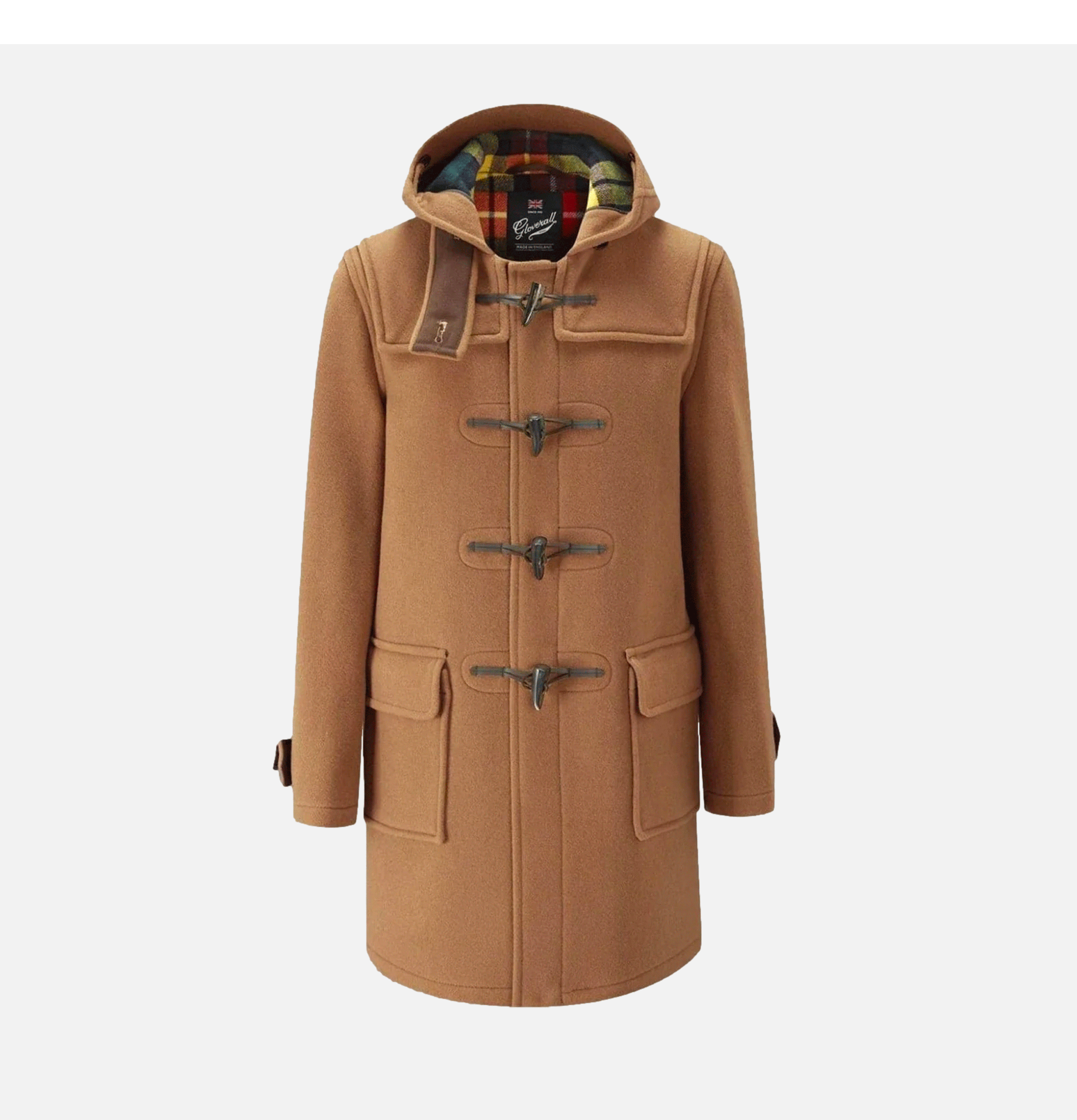 Veste Morris Duffle Coat Camel Buchanan