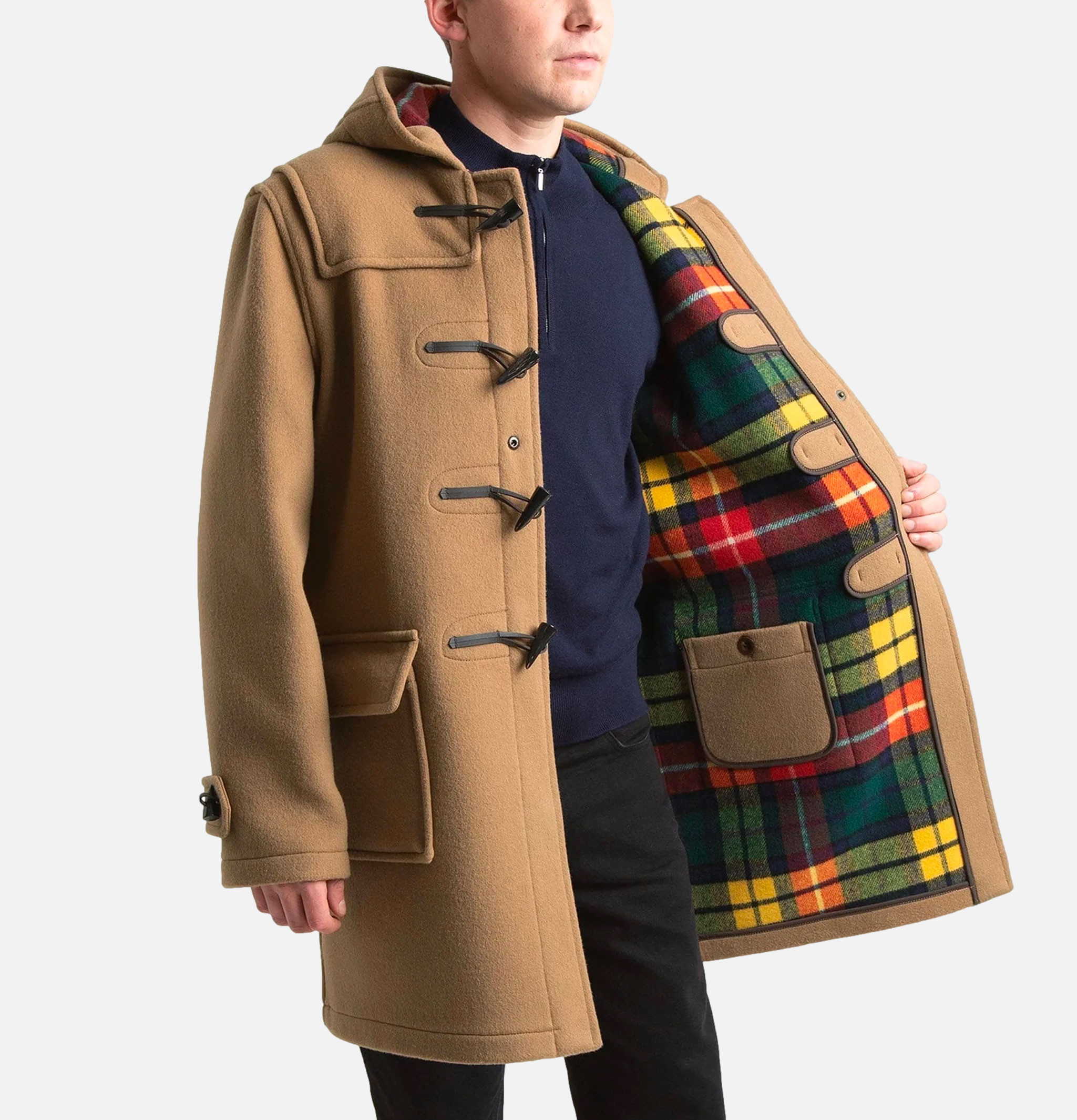 Veste Morris Duffle Coat Camel Buchanan