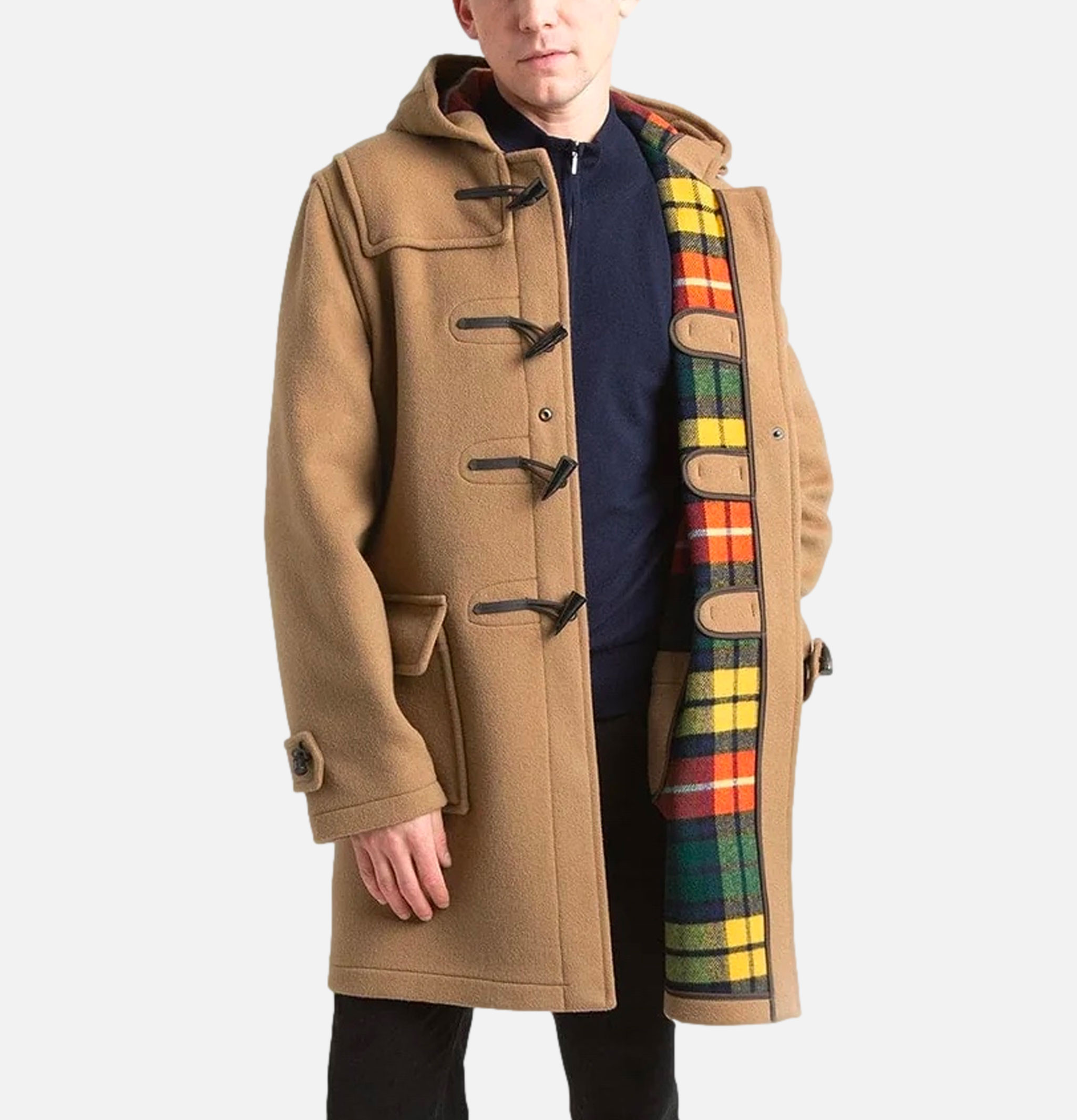 Veste Morris Duffle Coat Camel Buchanan