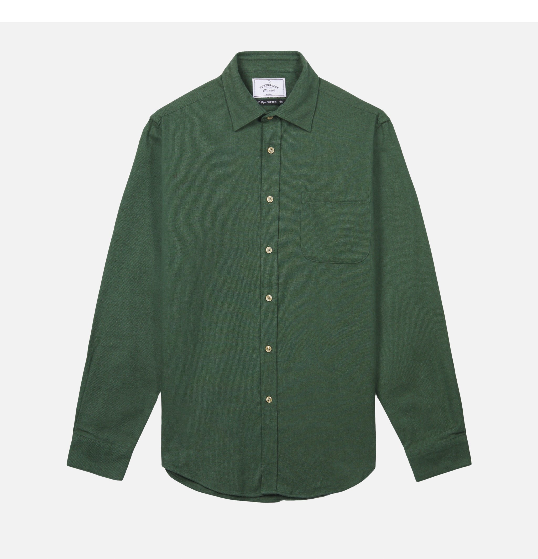 Chemise Teca Moss Green