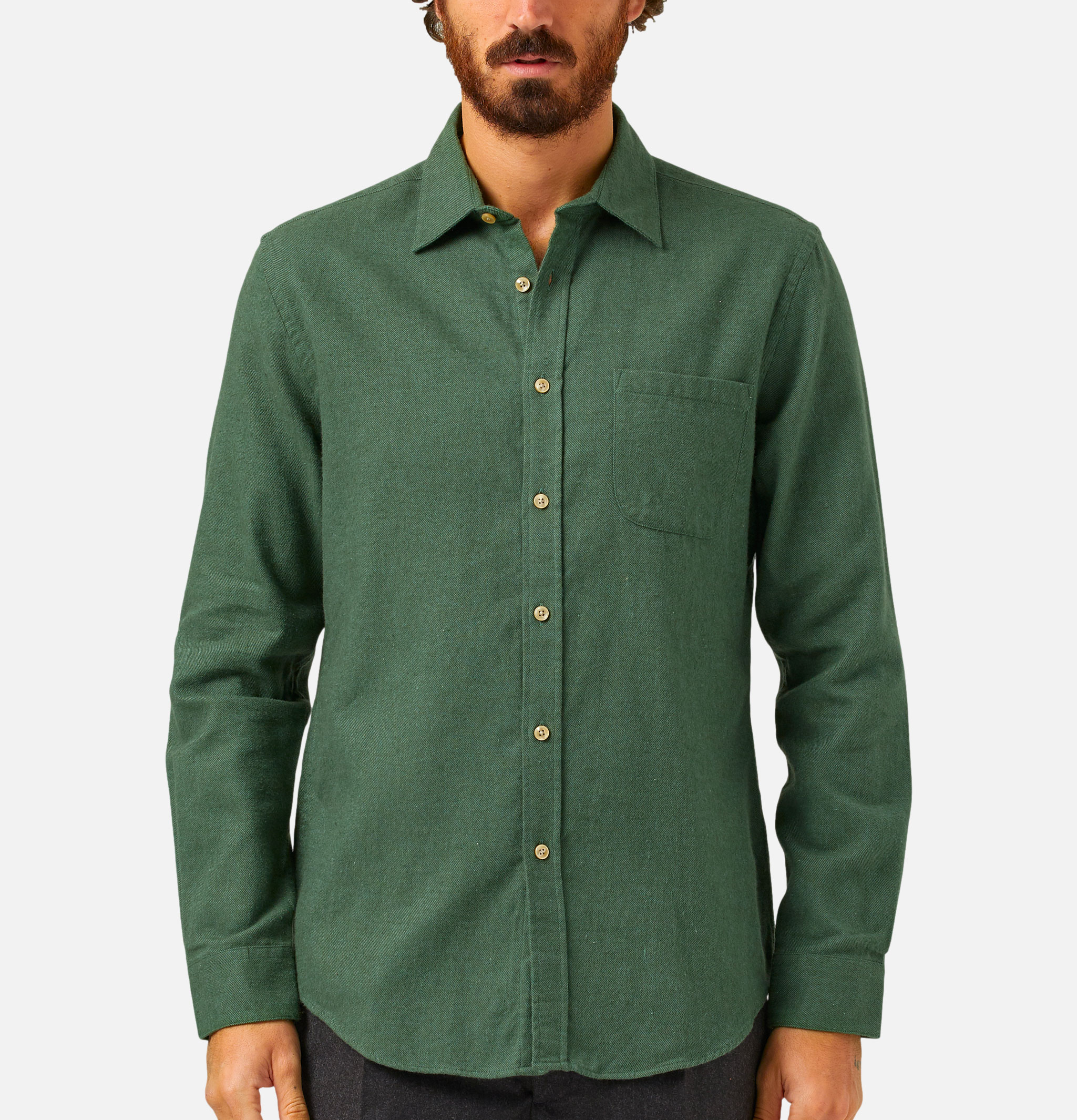 Chemise Teca Moss Green