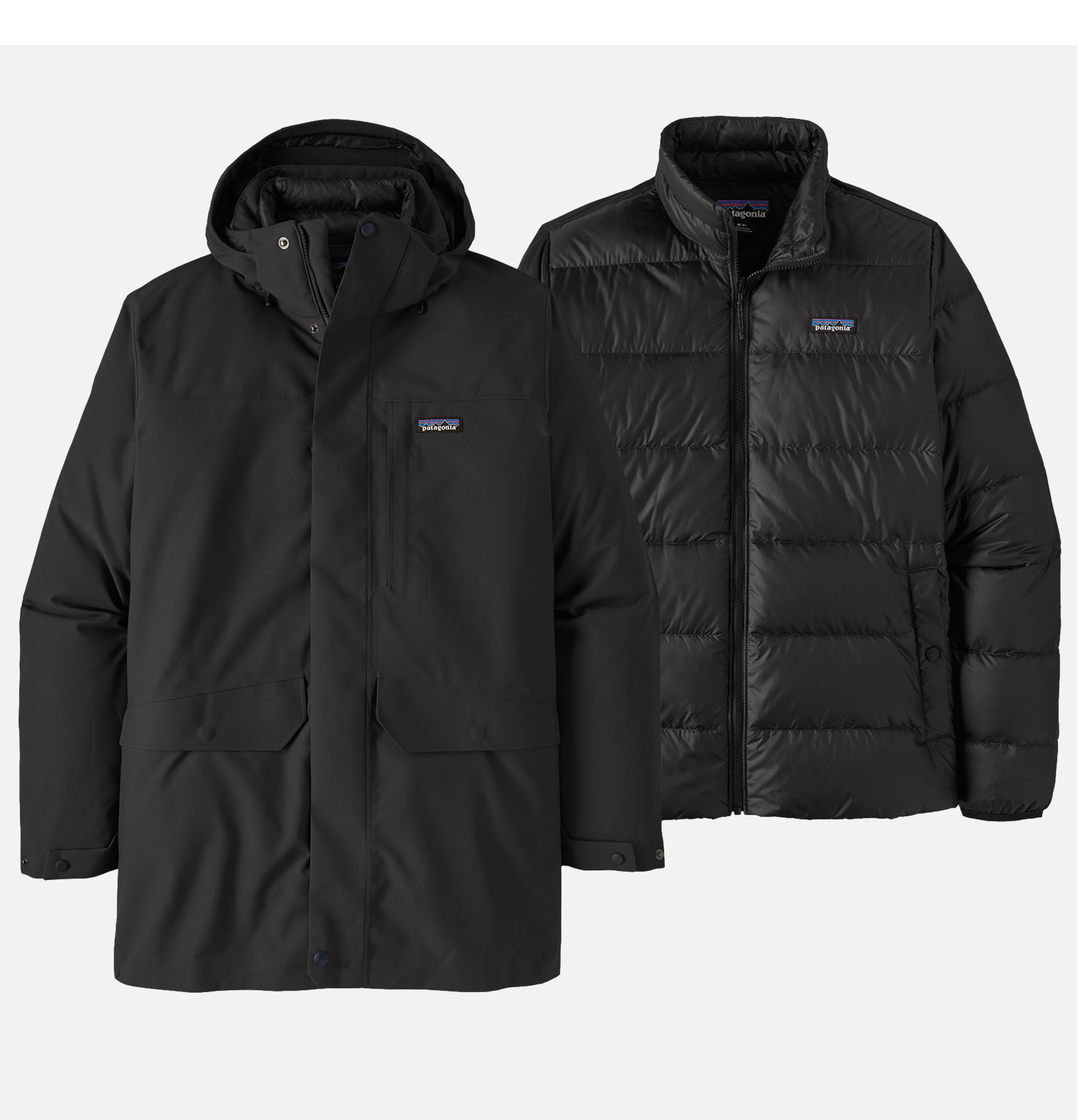 Patagonia Tres 3 In 1 Parka Black