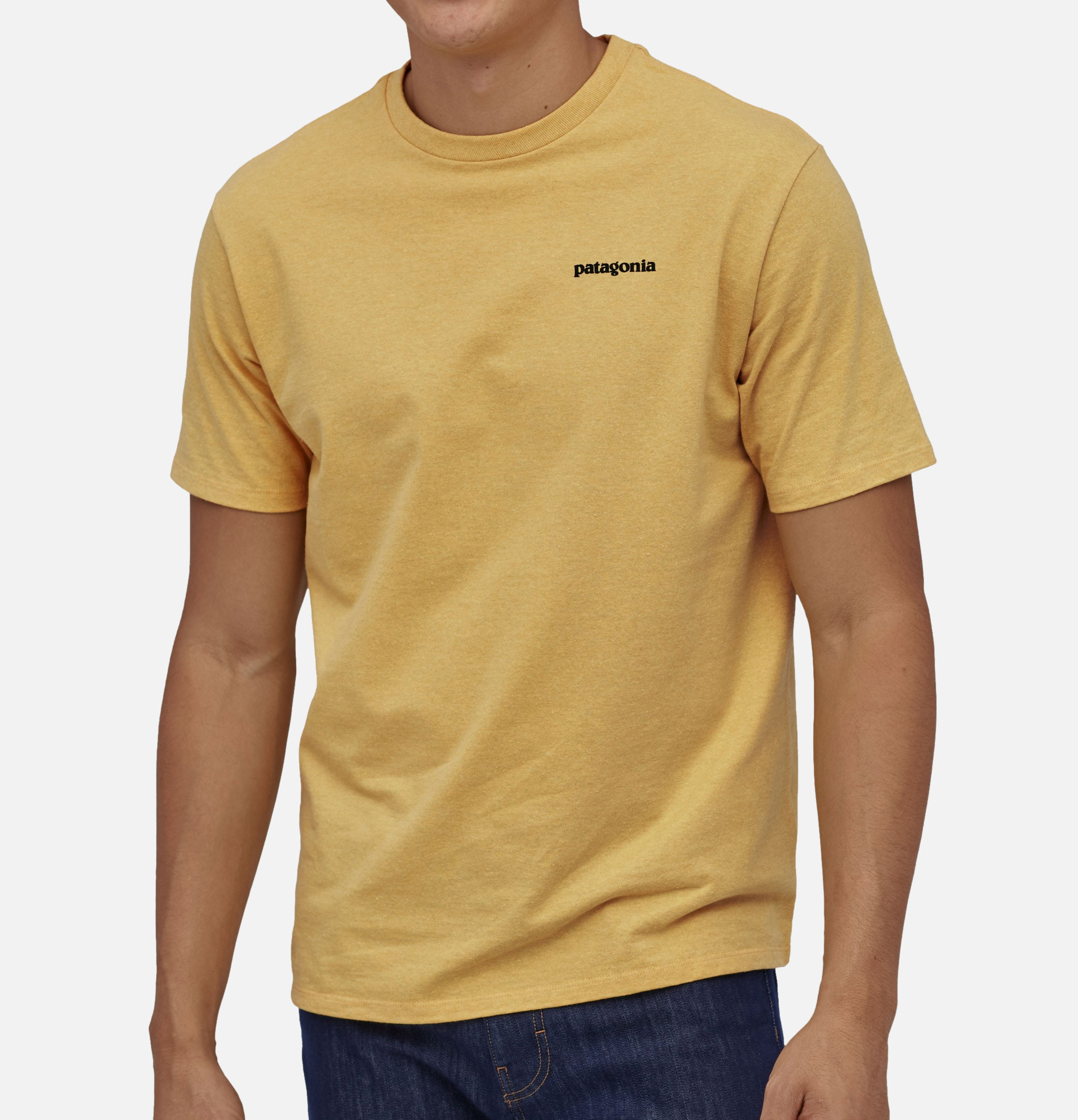 Patagonia T-shirt P6 Logo Yellow