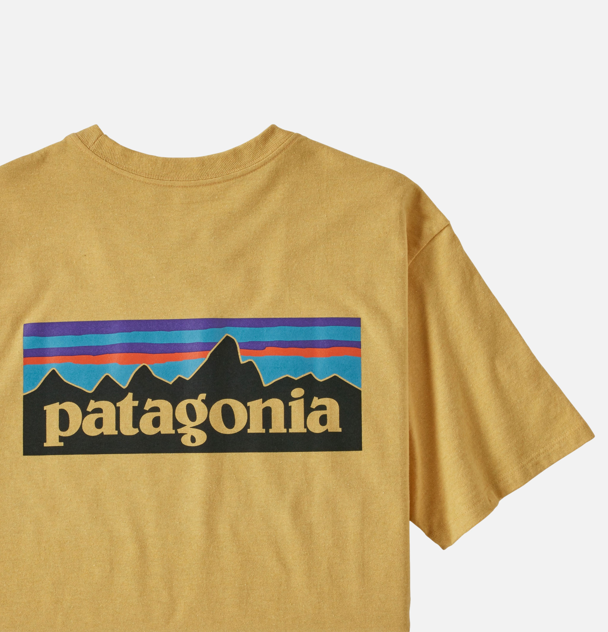 Patagonia T-shirt P6 Logo Yellow