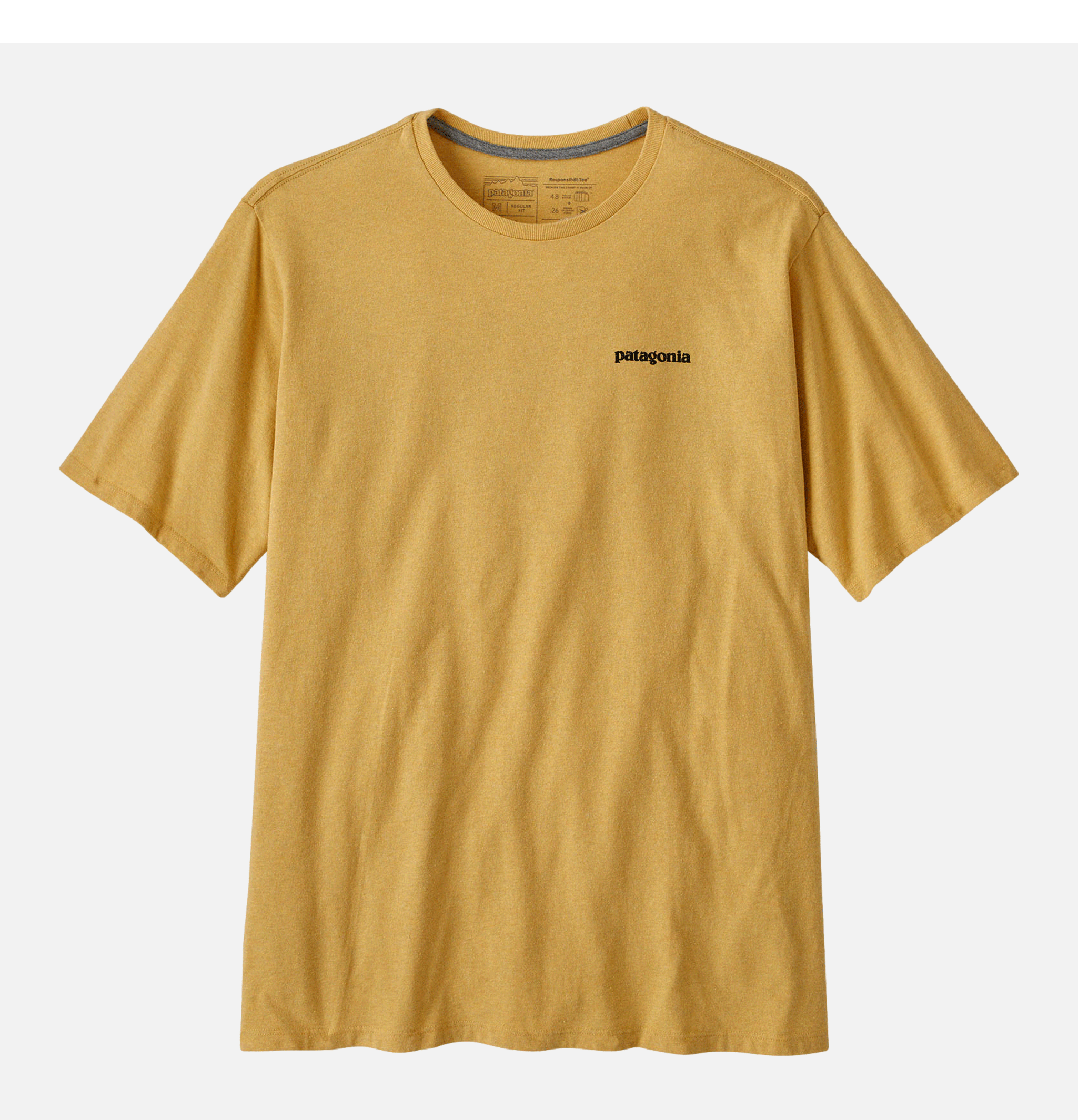 Patagonia T-shirt P6 Logo Yellow