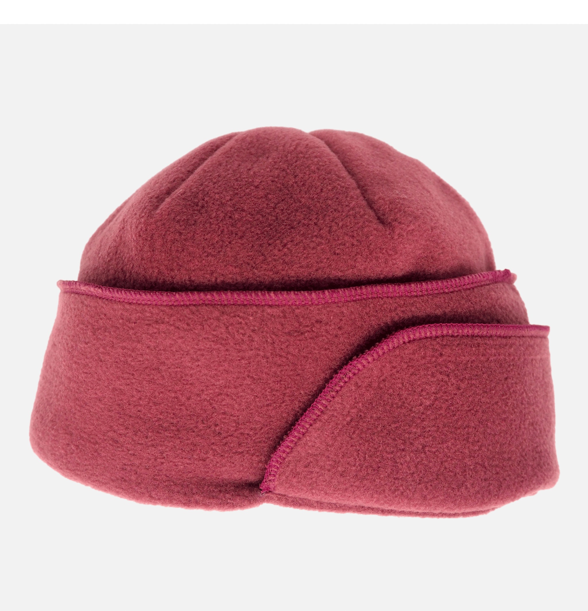 Found Featherism City Beanie Wine