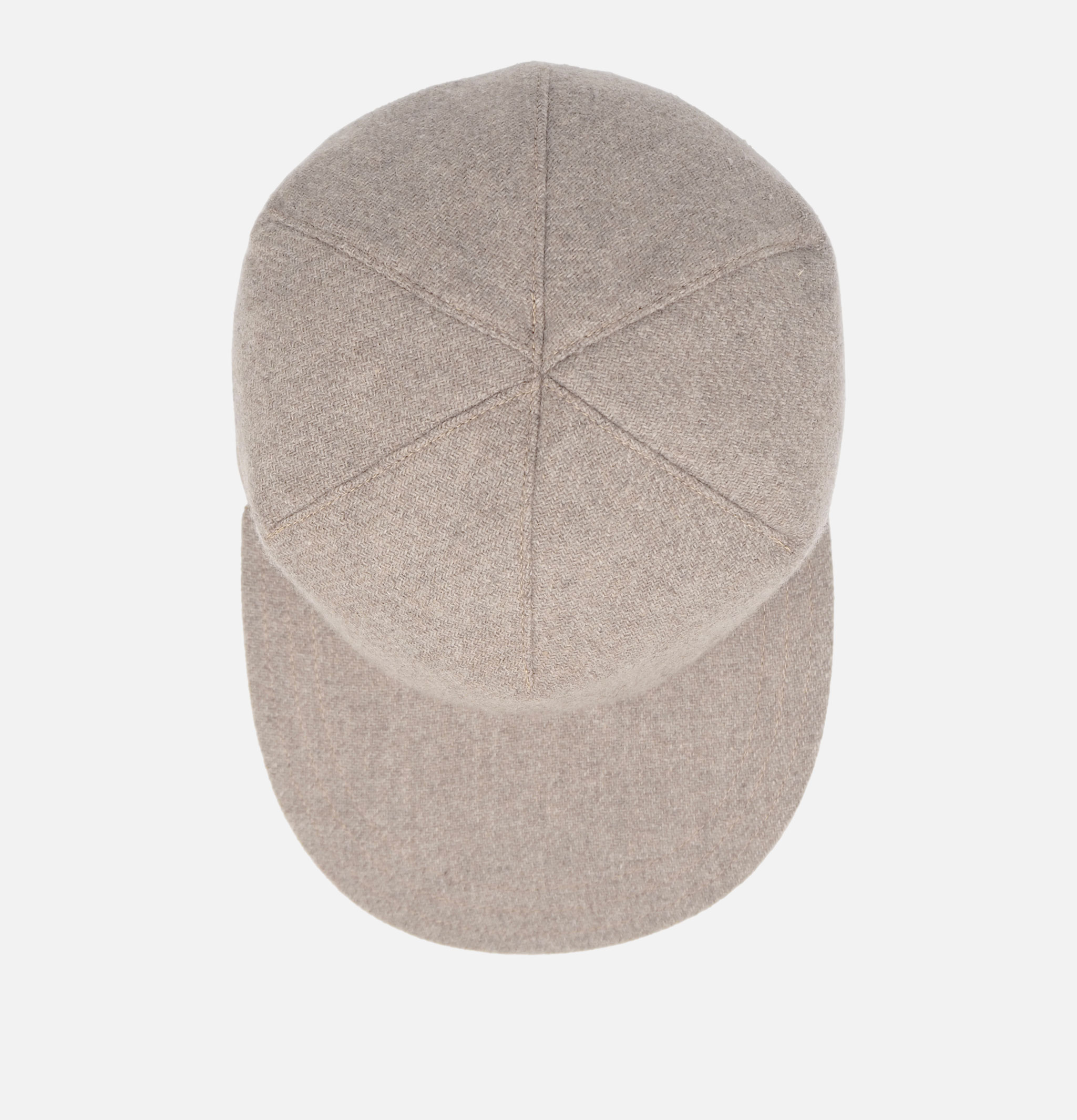 Found Featherism Panel Cap Beige