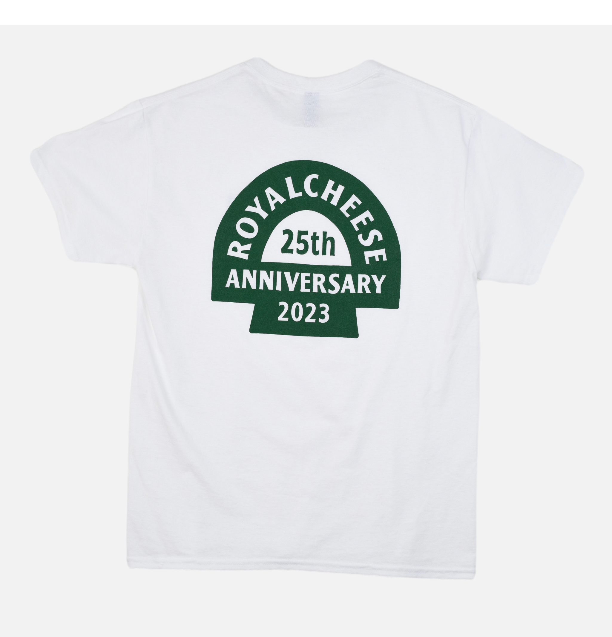 T-shirt 25ans White Green