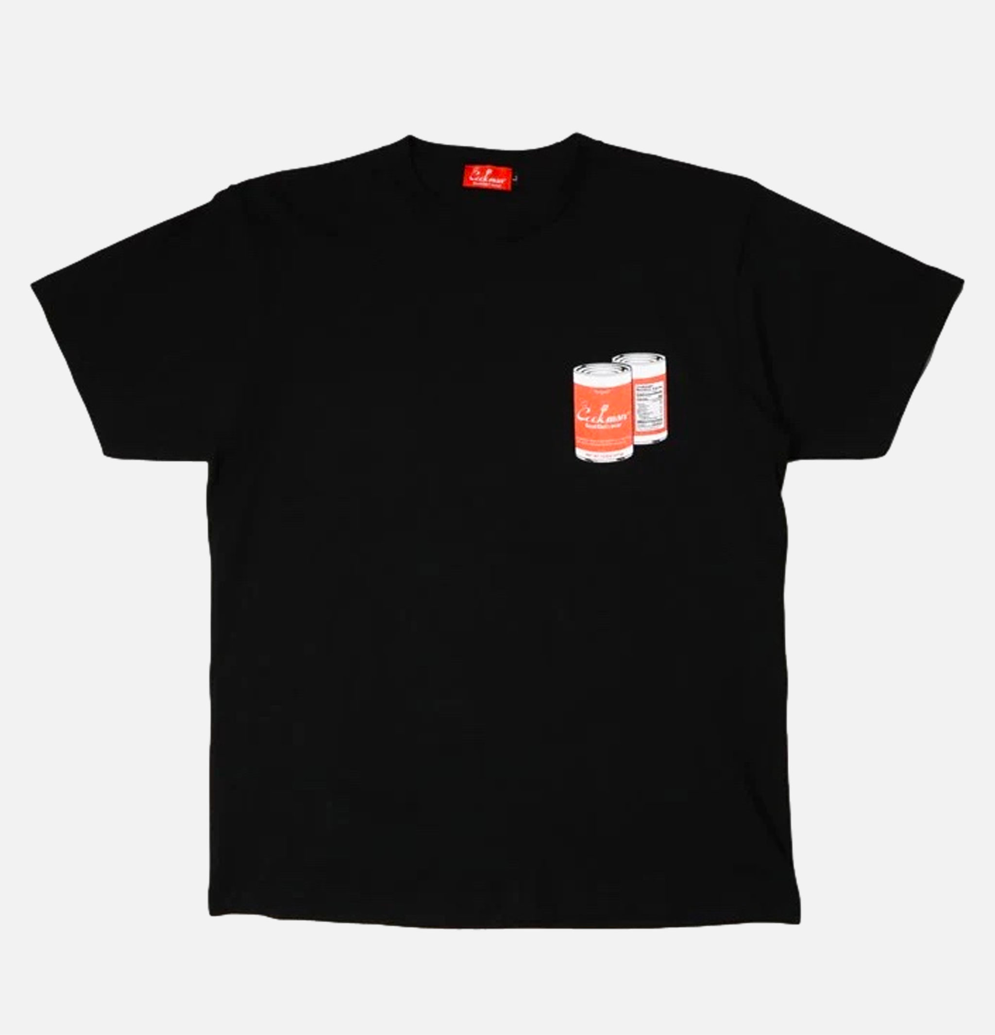Cookman Nutrition Facts Black T-shirt