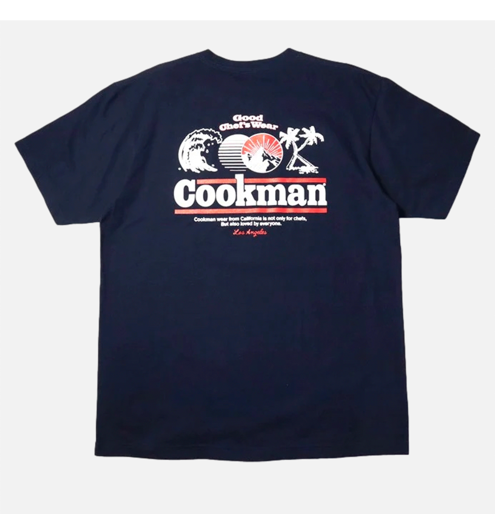 Cookman Wind Navy T-shirt