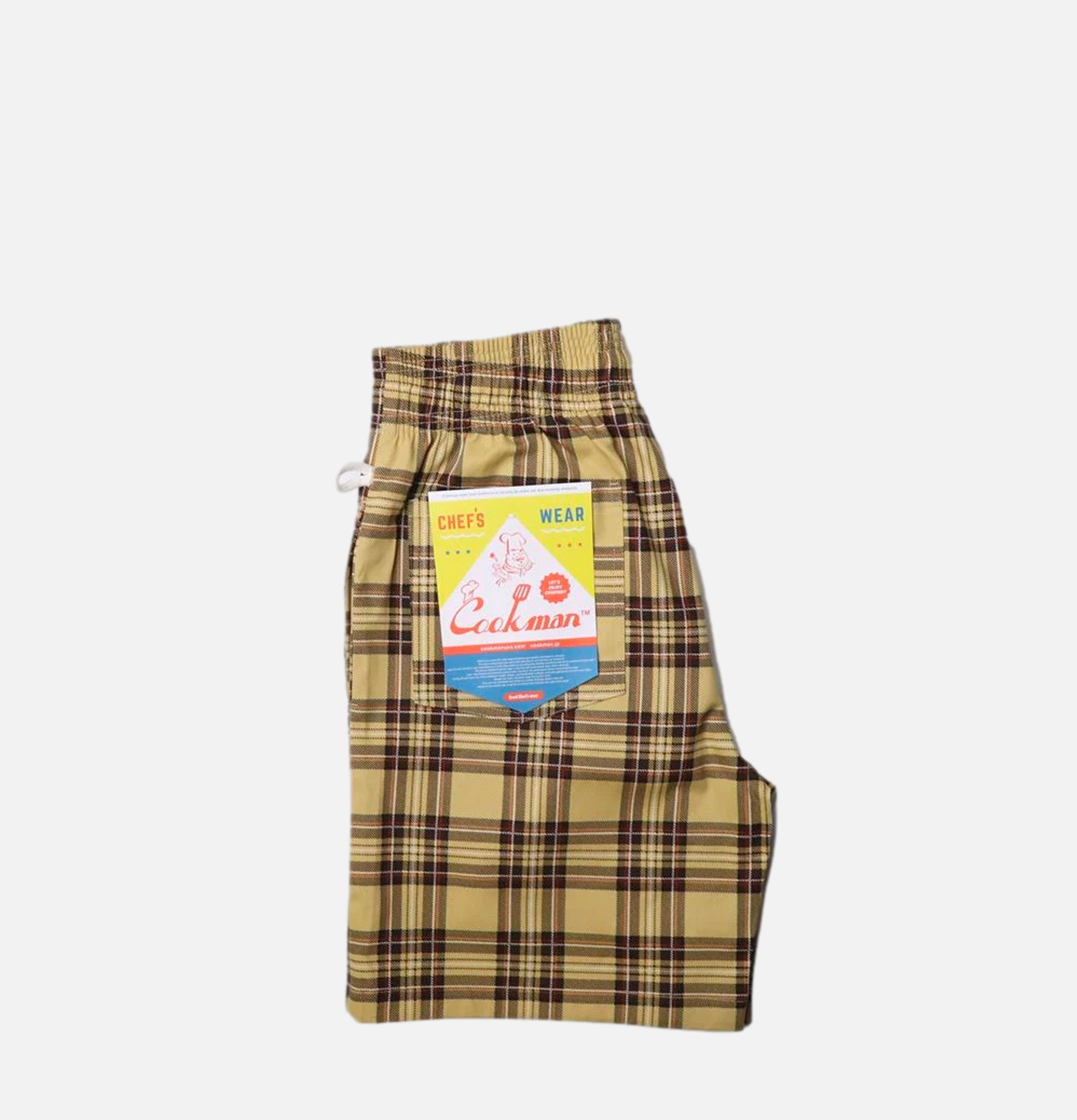 Chef Short Tartan Beige