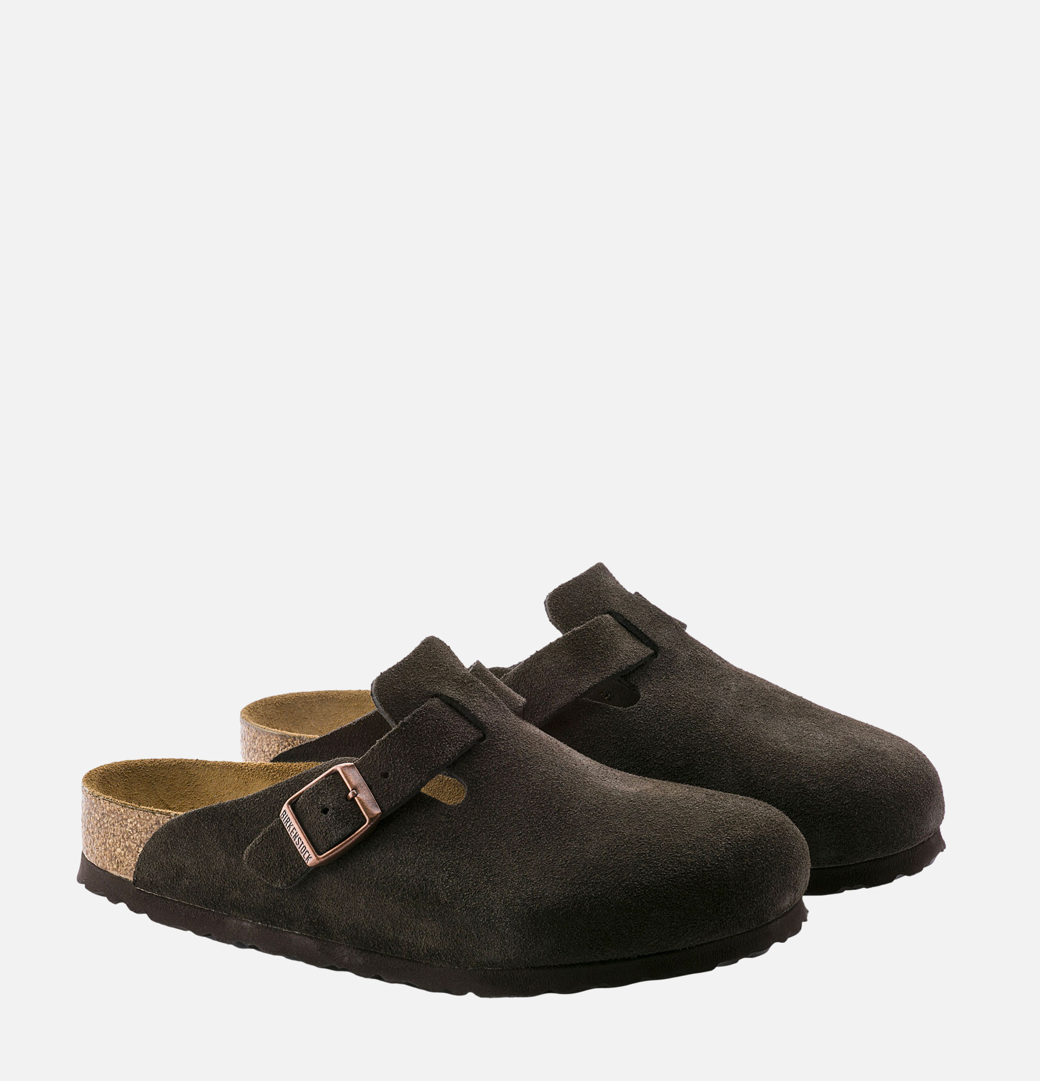 Birkenstock Boston Narrow Softbed Mocha