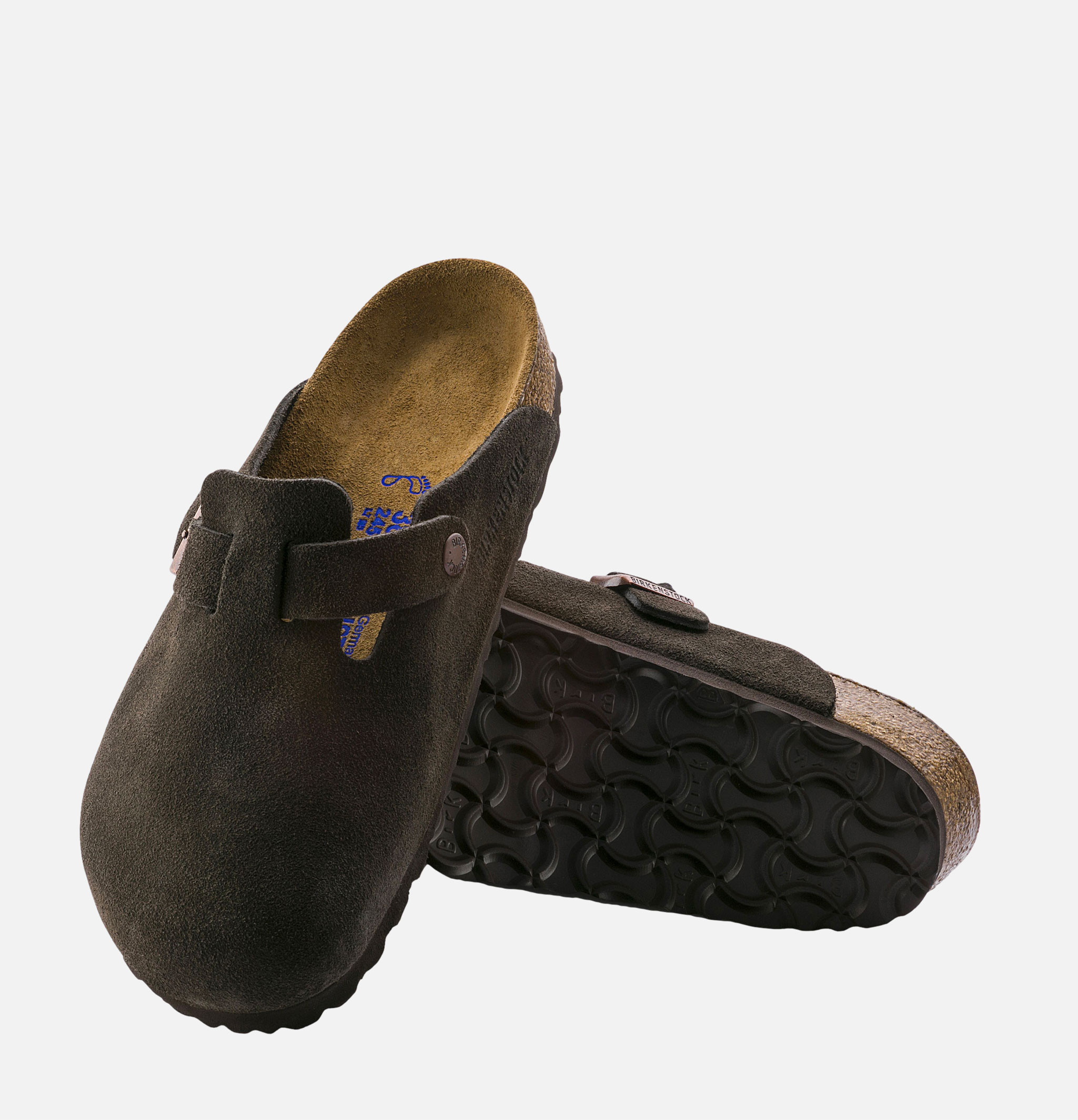 Birkenstock Boston Narrow Softbed Mocha