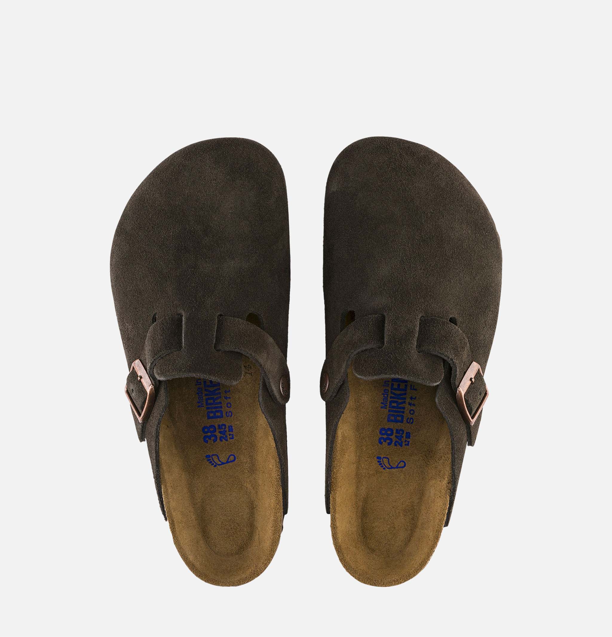 Birkenstock Boston Narrow Softbed Mocha