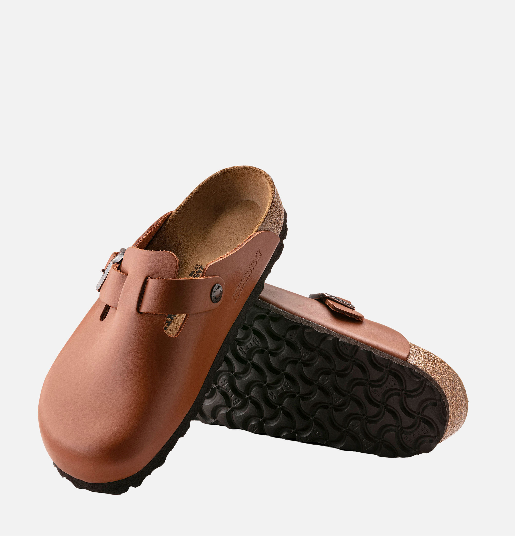 Birkenstock Boston Sandales Narrow Ginger