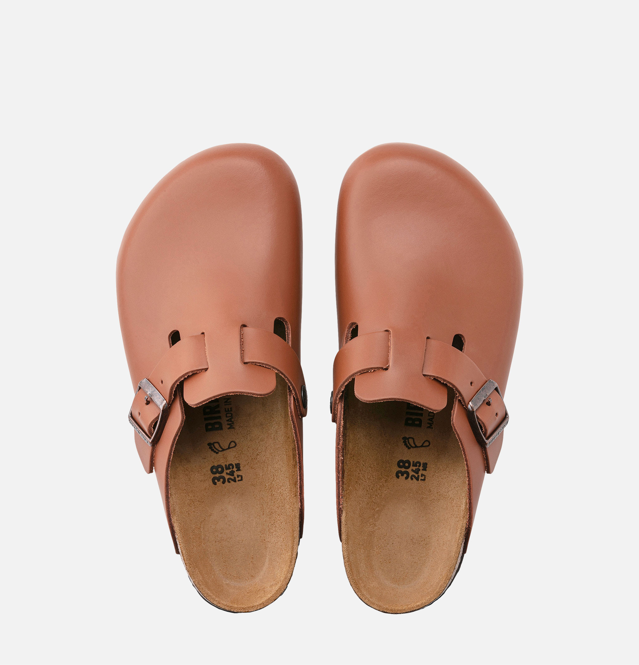 Birkenstock Boston Sandales Narrow Ginger