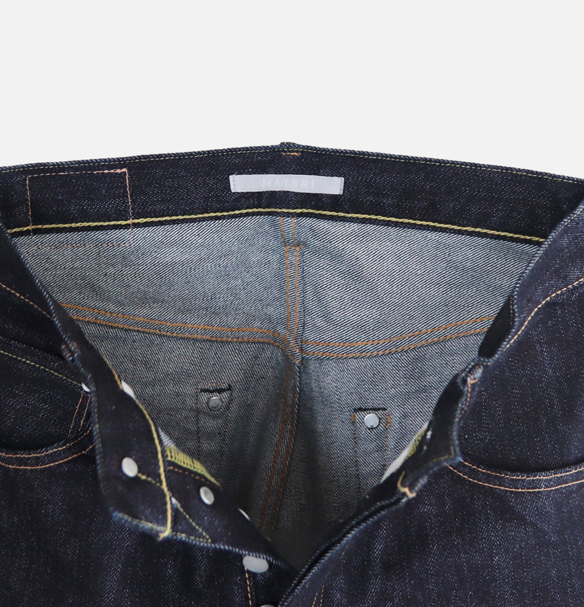 HATSKI 22003 Jean Wide Tapered One Wash Bleu