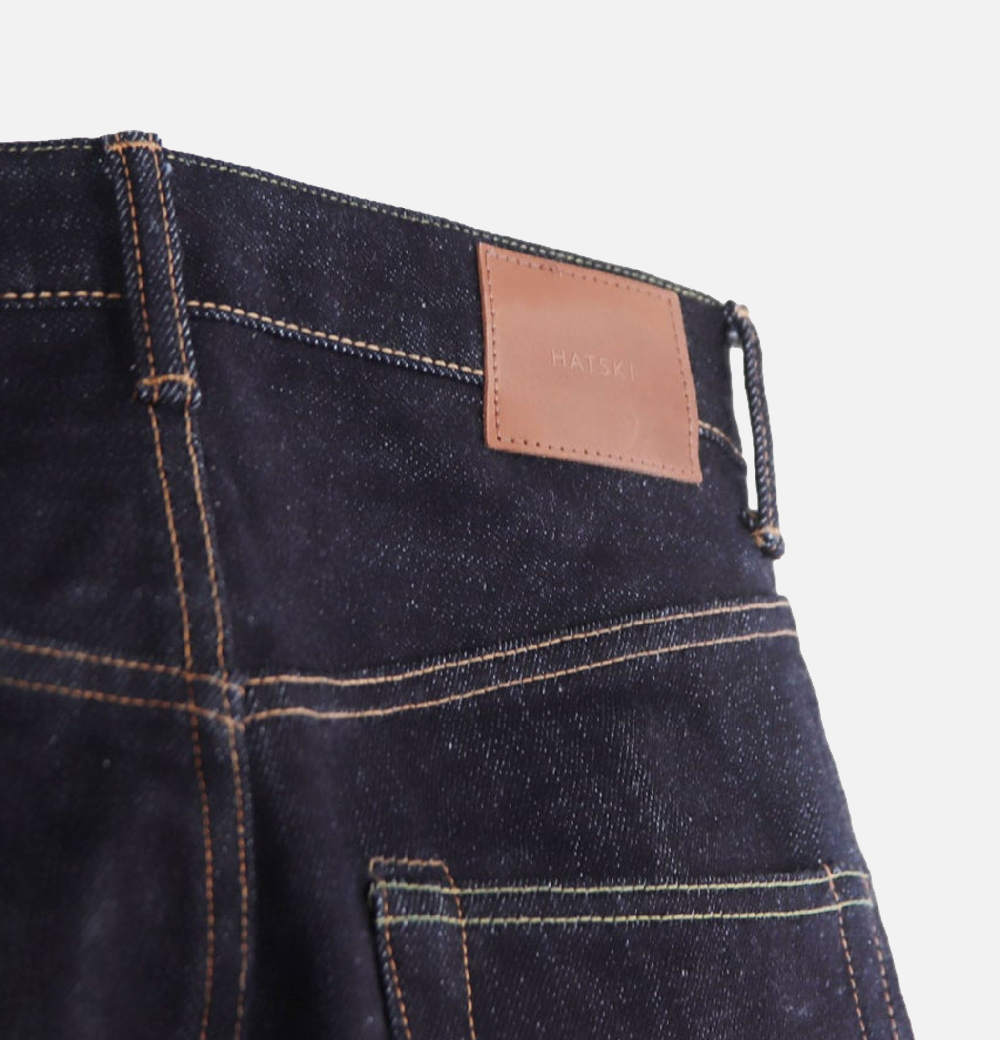 HATSKI 22003 Jean Wide Tapered One Wash Bleu