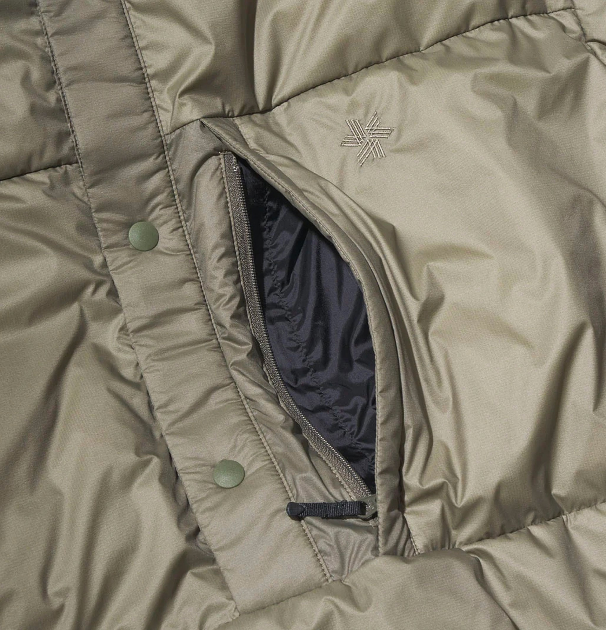 Golwin Pertex Quantum Down Pullover Oak Green