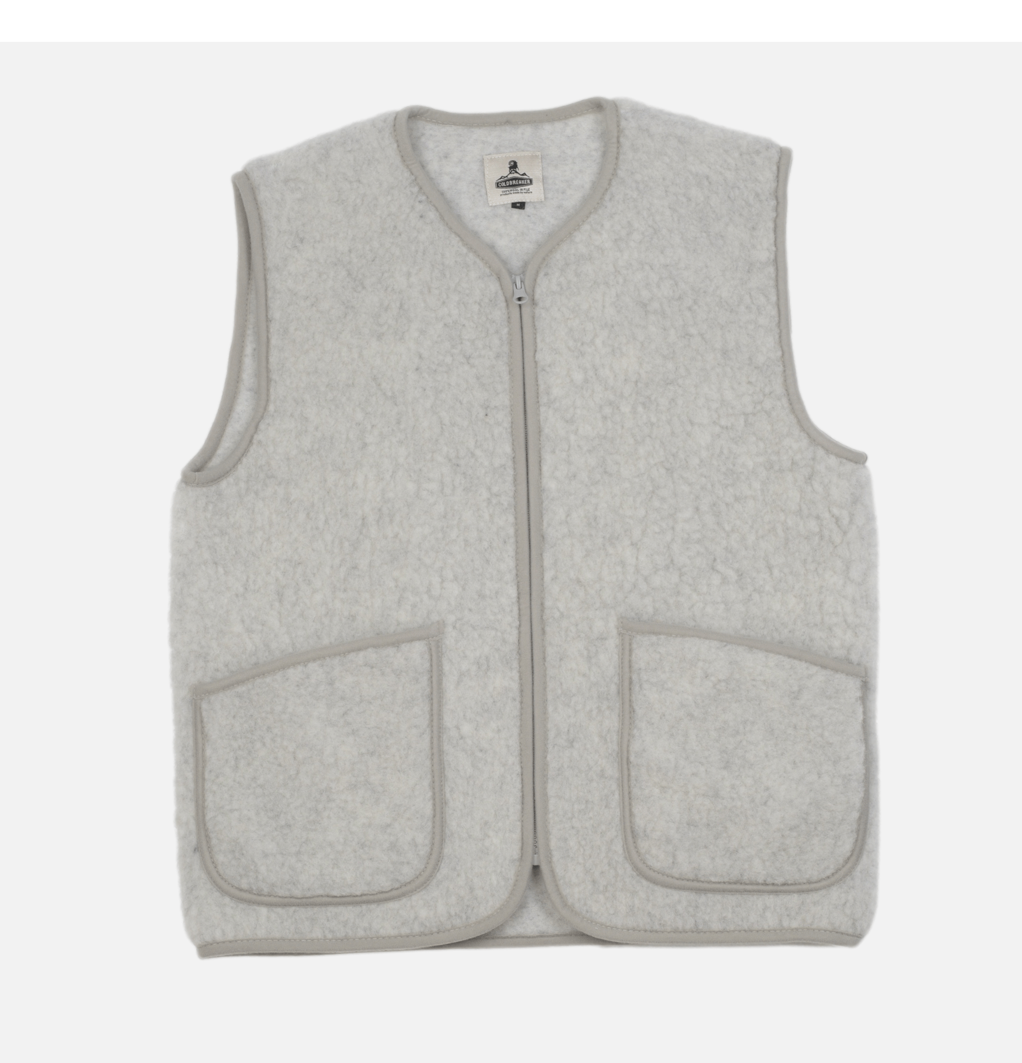 Coldbreaker Pepitco Vest Light Grey.