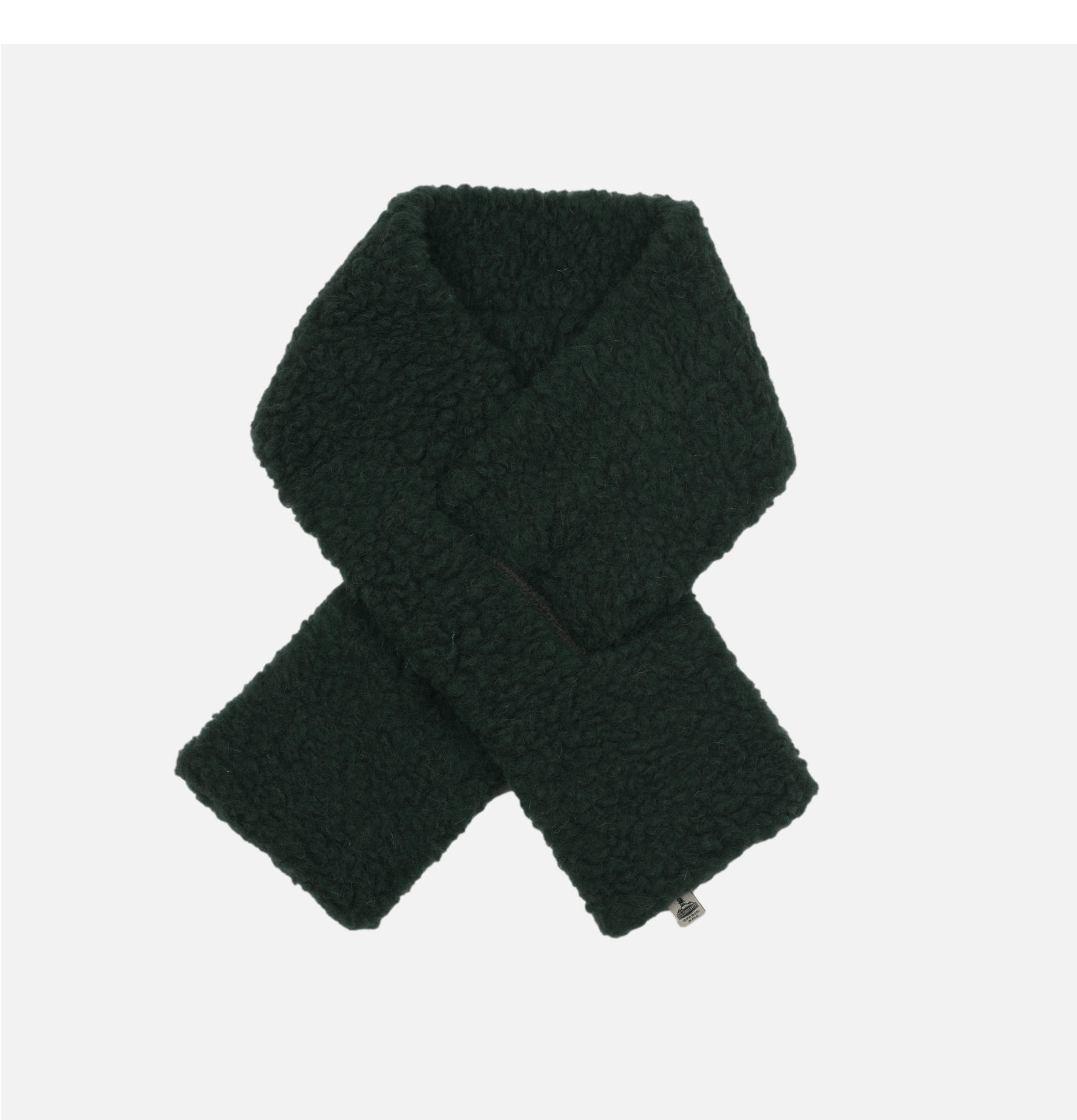 Coldbreaker tubular scarf in Dark Green.