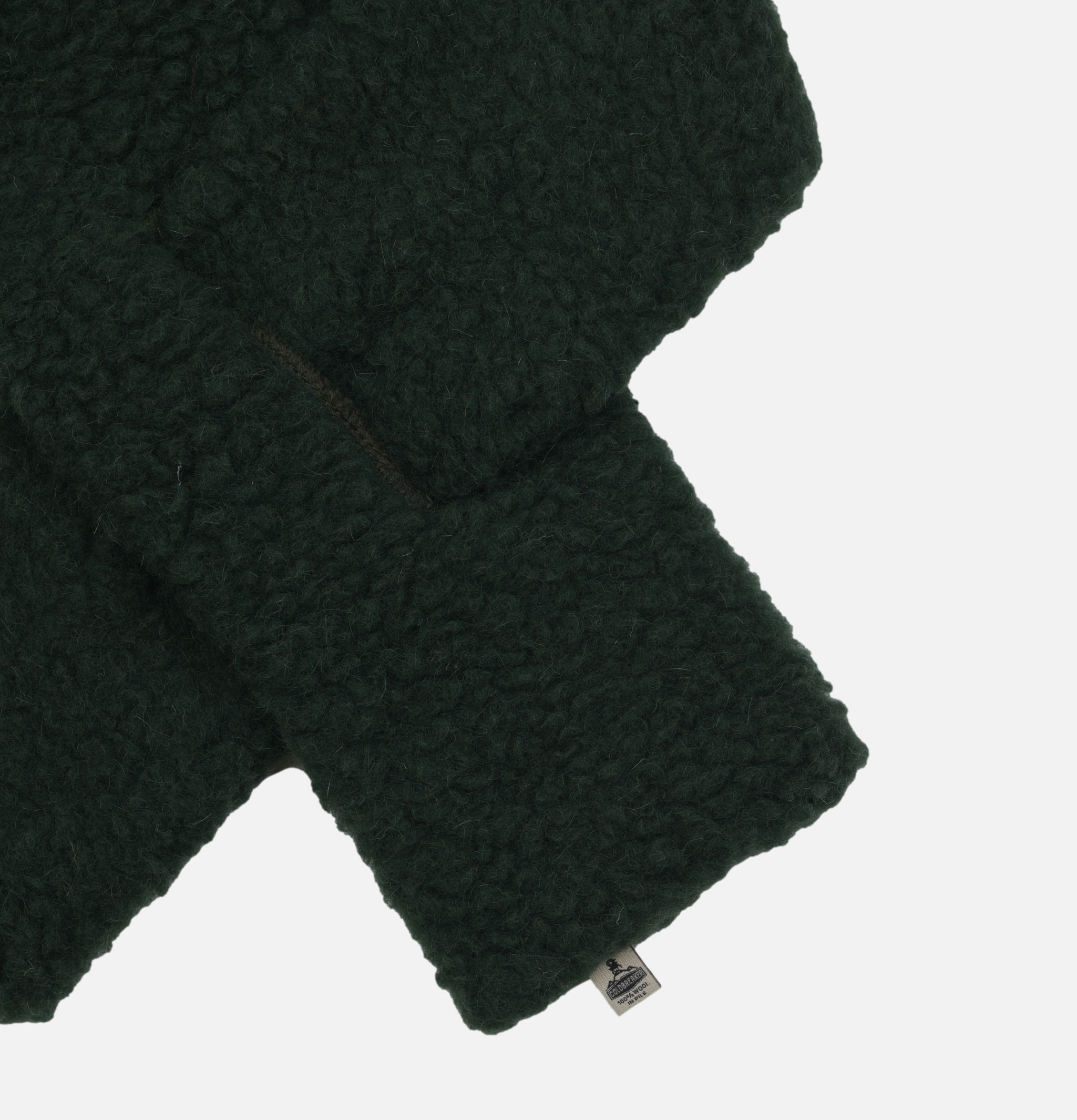 Coldbreaker tubular scarf in Dark Green.