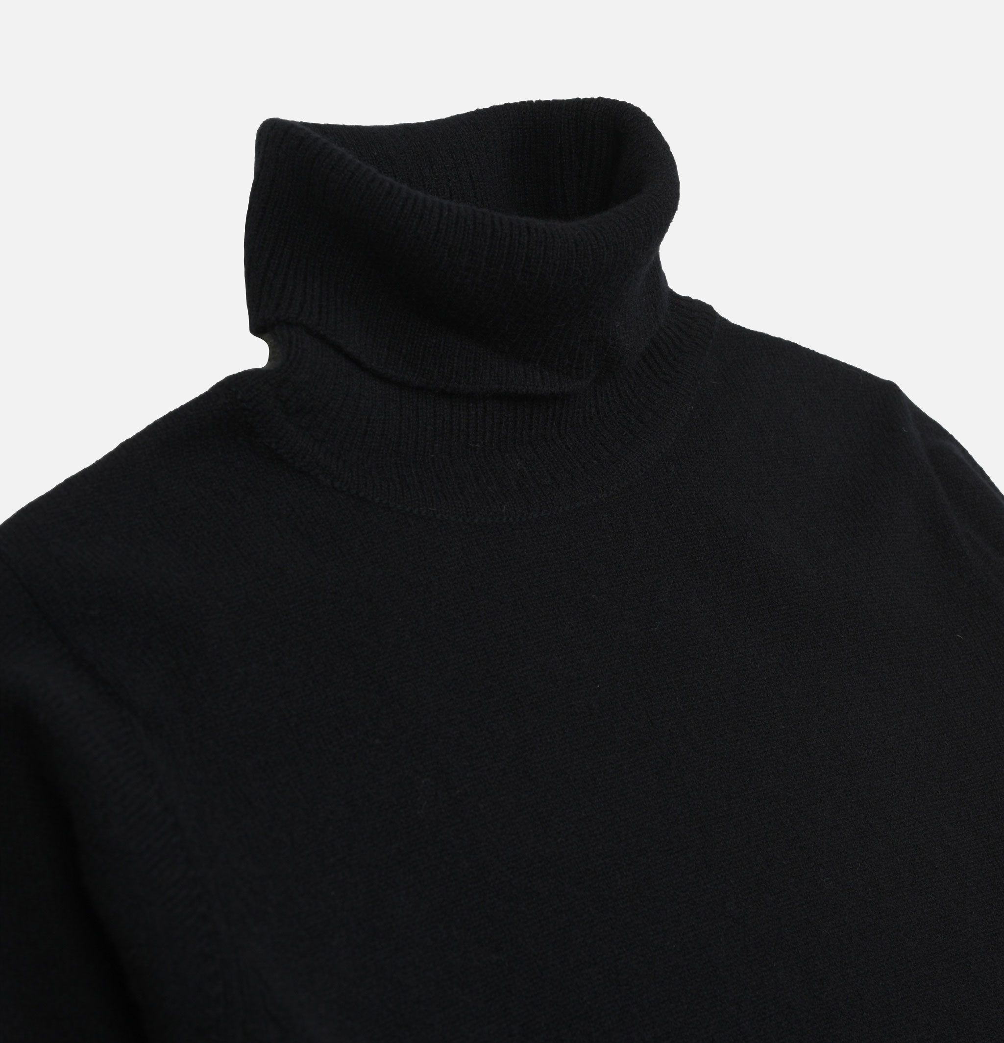 William Lockie Pull Col Roulé Noir