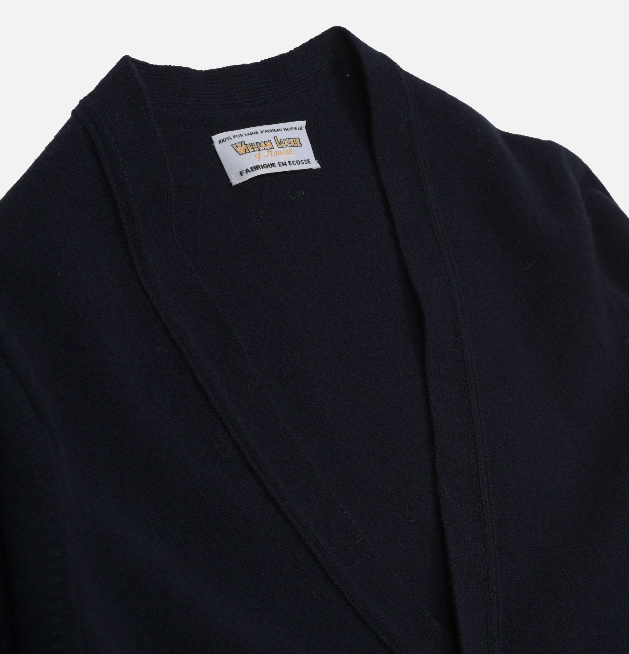 Lambswool Cardigan Navy